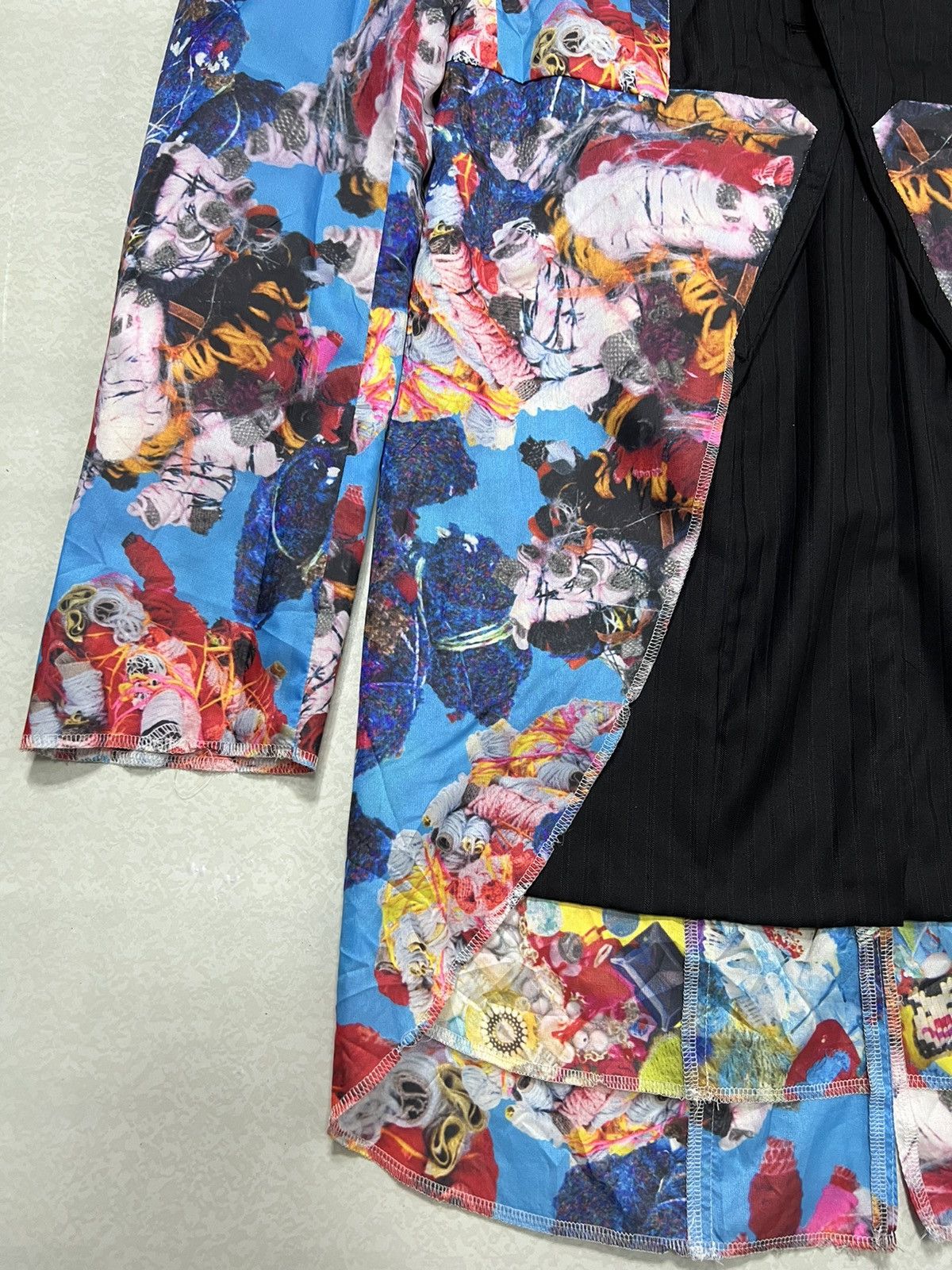 Comme des Garcons Comme des Garcons Homme Plus - OLLEBOREBLA - Layered Blazer Size 46L - 10 Thumbnail