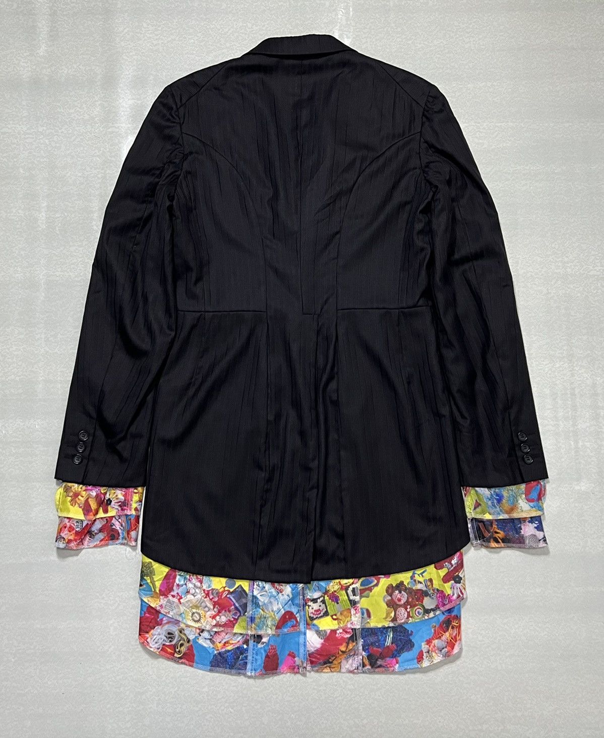 Comme des Garcons Comme des Garcons Homme Plus - OLLEBOREBLA - Layered Blazer Size 46L - 5 Thumbnail