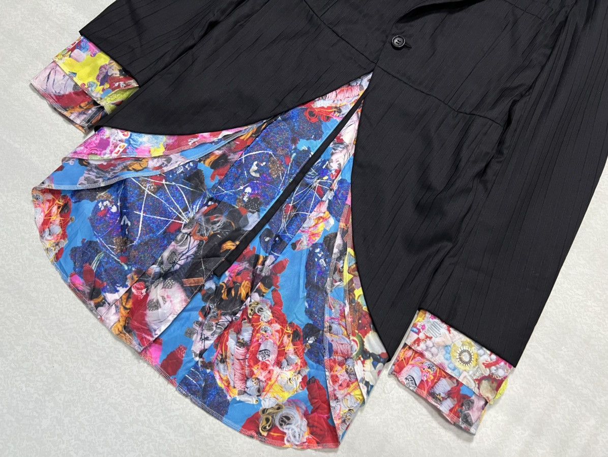 Comme des Garcons Comme des Garcons Homme Plus - OLLEBOREBLA - Layered Blazer Size 46L - 17 Thumbnail
