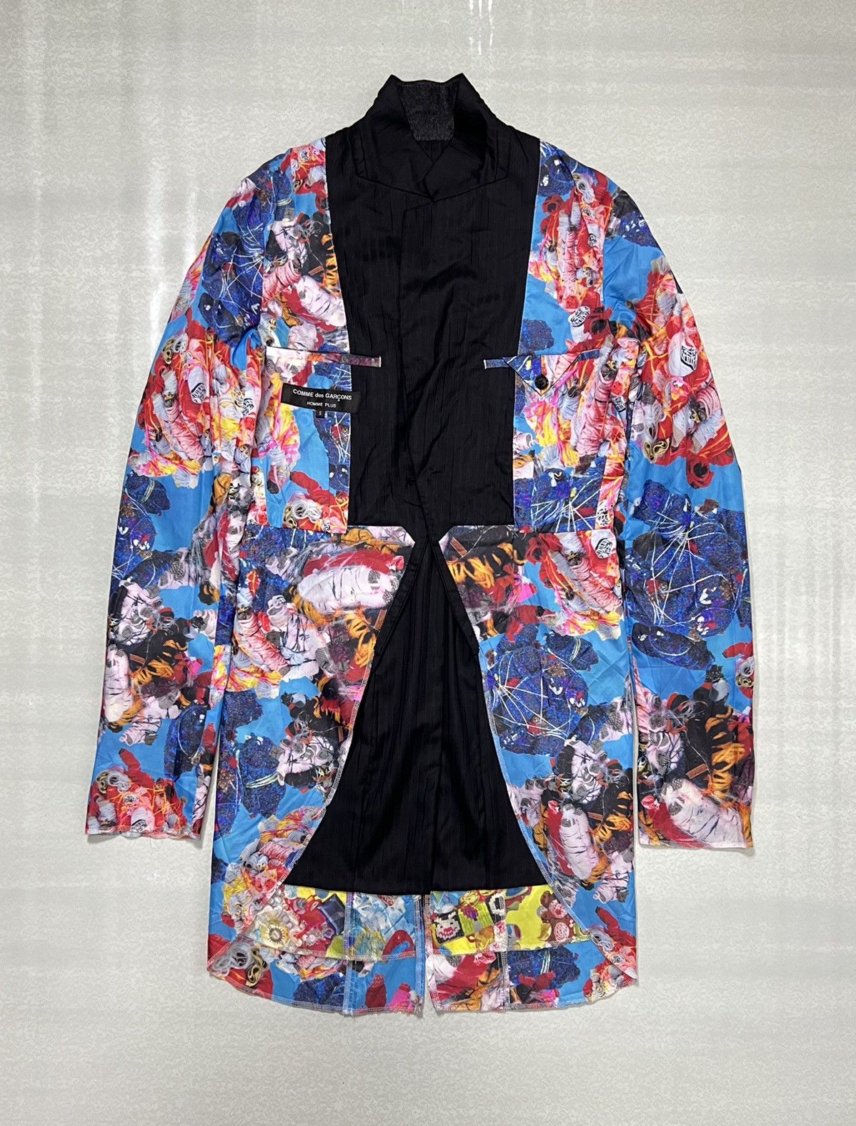 Comme des Garcons Comme des Garcons Homme Plus - OLLEBOREBLA - Layered Blazer Size 46L - 1 Thumbnail
