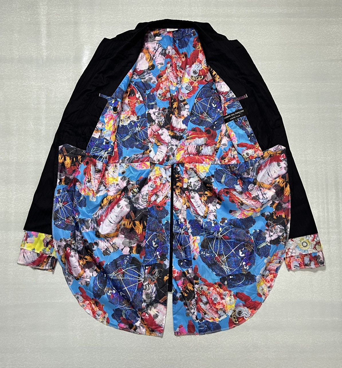 Comme des Garcons Comme des Garcons Homme Plus - OLLEBOREBLA - Layered Blazer Size 46L - 4 Thumbnail