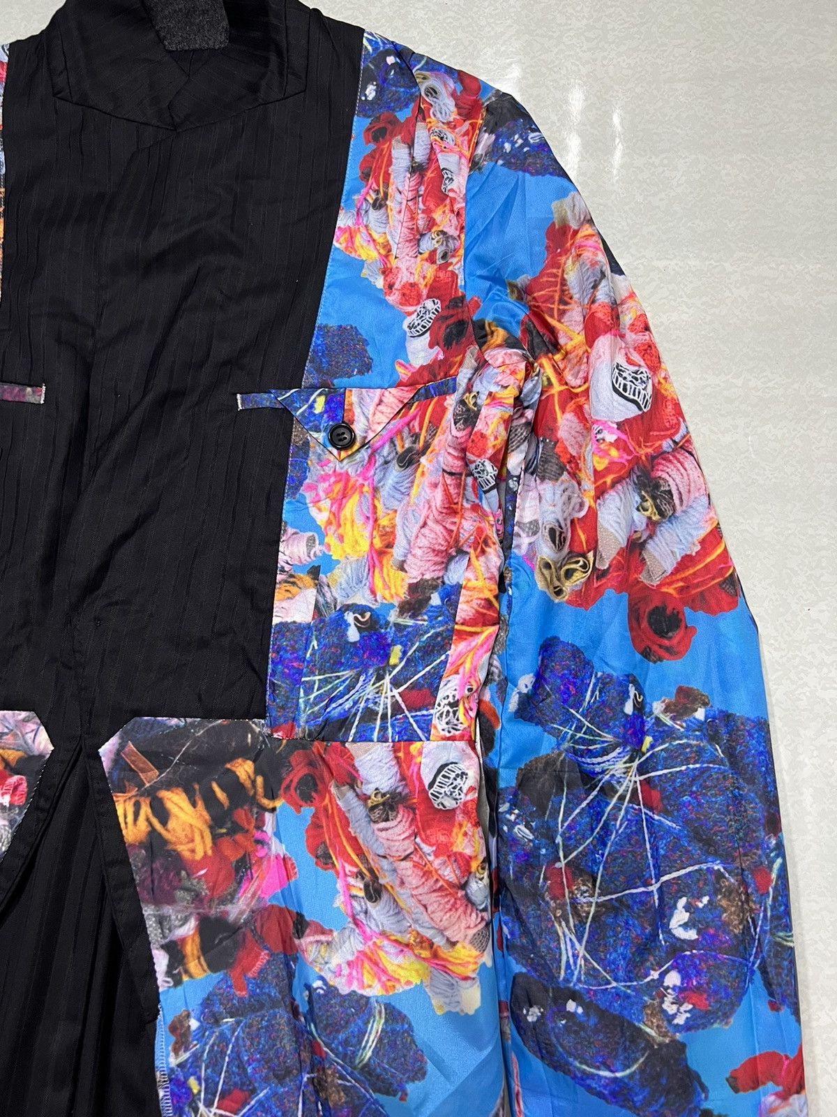 Comme des Garcons Comme des Garcons Homme Plus - OLLEBOREBLA - Layered Blazer Size 46L - 11 Thumbnail