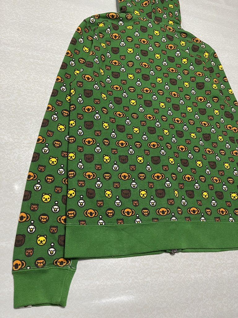 Bape OG Bape Baby Milo Monogram Logo Full Zip Hoodie Size US XS / EU 42 / 0 - 9 Thumbnail