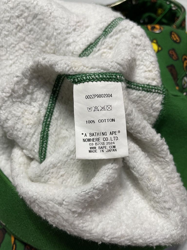 Bape OG Bape Baby Milo Monogram Logo Full Zip Hoodie Size US XS / EU 42 / 0 - 14 Thumbnail