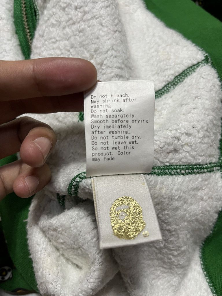 Bape OG Bape Baby Milo Monogram Logo Full Zip Hoodie Size US XS / EU 42 / 0 - 16 Thumbnail
