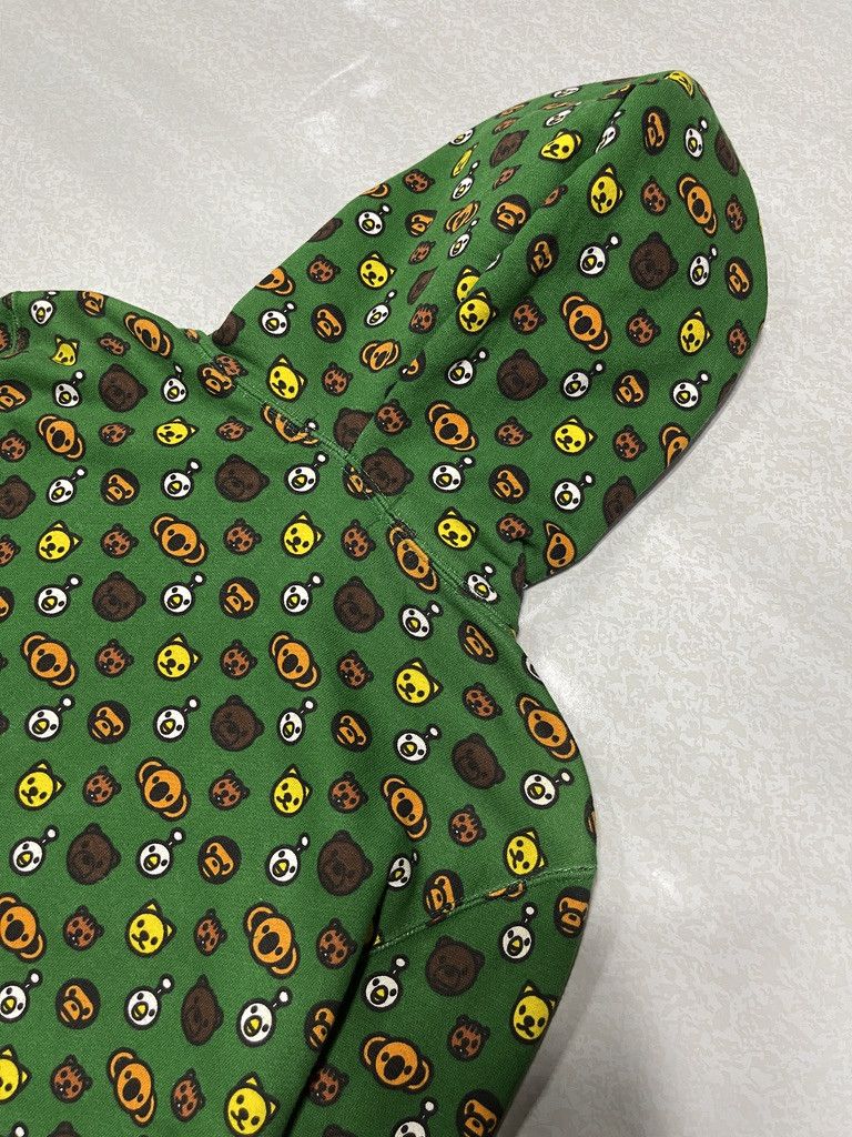 Bape OG Bape Baby Milo Monogram Logo Full Zip Hoodie Size US XS / EU 42 / 0 - 8 Thumbnail