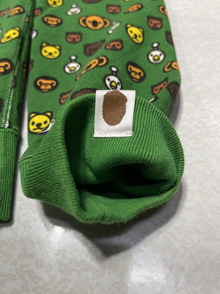Bape OG Bape Baby Milo Monogram Logo Full Zip Hoodie Size US XS / EU 42 / 0 - 12 Thumbnail