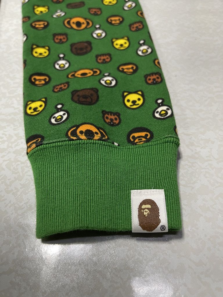 Bape OG Bape Baby Milo Monogram Logo Full Zip Hoodie Size US XS / EU 42 / 0 - 11 Thumbnail
