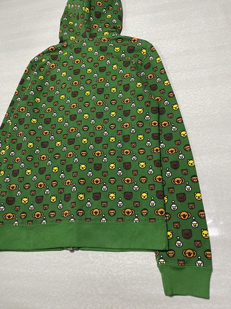 Bape OG Bape Baby Milo Monogram Logo Full Zip Hoodie Size US XS / EU 42 / 0 - 10 Thumbnail