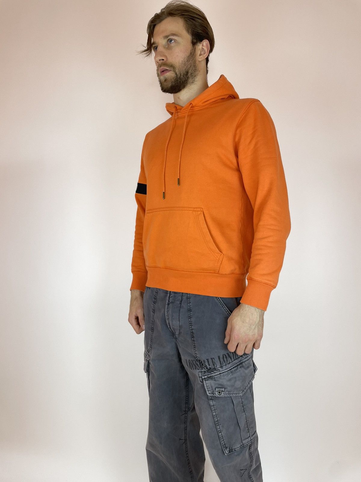 Daily Paper DAILY PAPER Hoodie orange Mens size M Size US M / EU 48-50 / 2 - 5 Thumbnail
