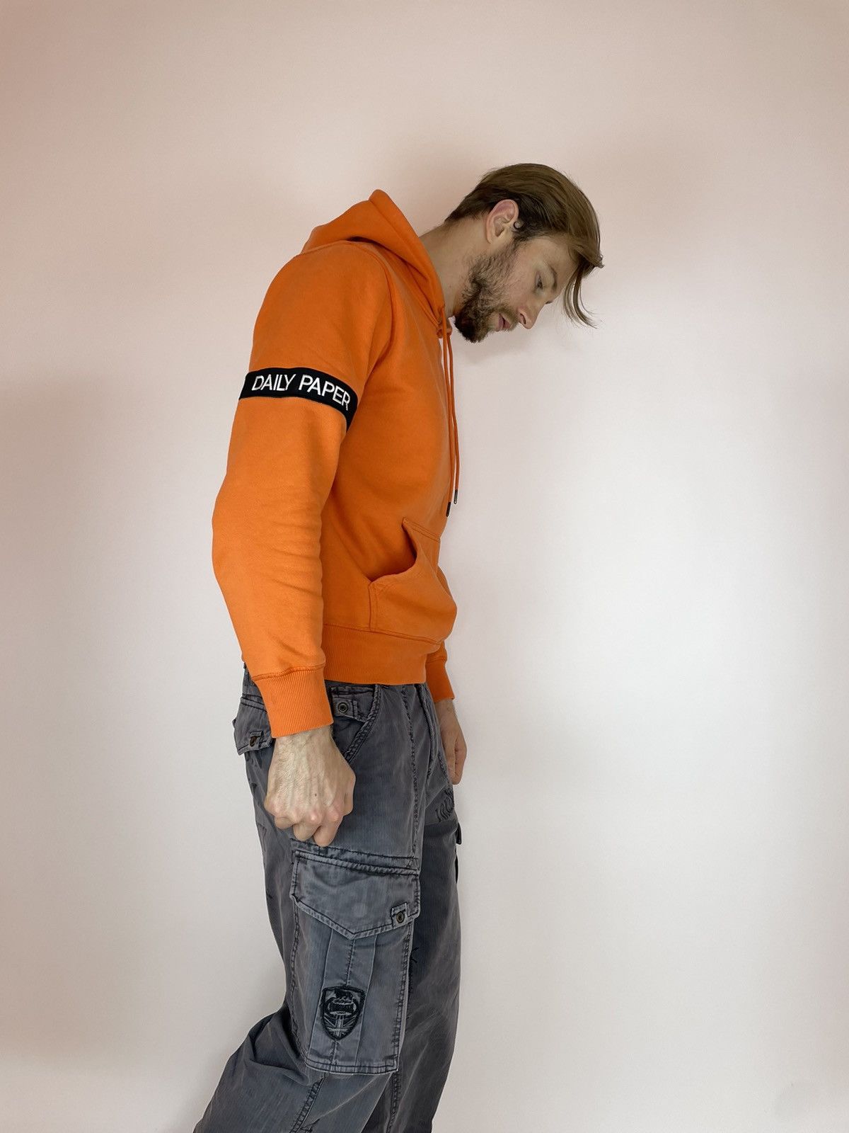 Daily Paper DAILY PAPER Hoodie orange Mens size M Size US M / EU 48-50 / 2 - 7 Thumbnail