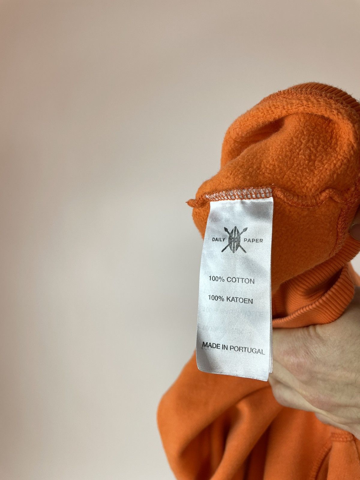 Daily Paper DAILY PAPER Hoodie orange Mens size M Size US M / EU 48-50 / 2 - 13 Thumbnail