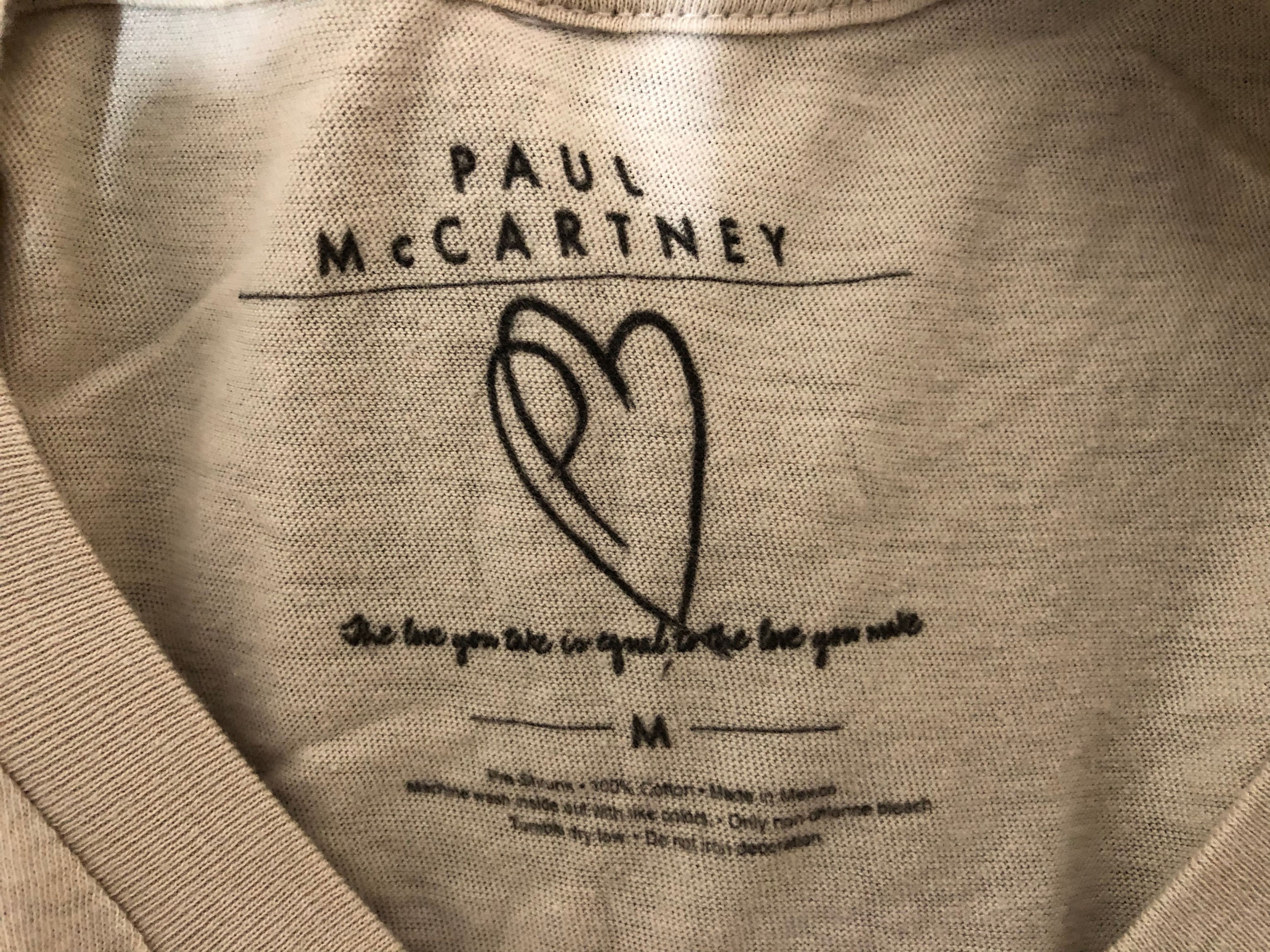 Vintage Brand new Paul McCartney Tee Shirt Size US M / EU 48-50 / 2 - 3 Thumbnail