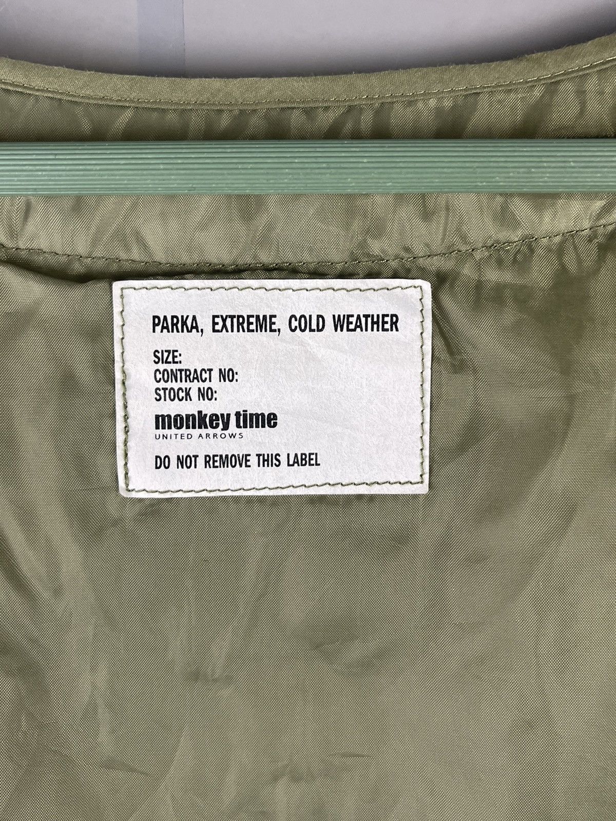United Arrows × Vintage × monkey time Vintage MONKEY TIME X UNITED ARROW Army Style Quilted Jacket Size US M / EU 48-50 / 2 - 6 Thumbnail