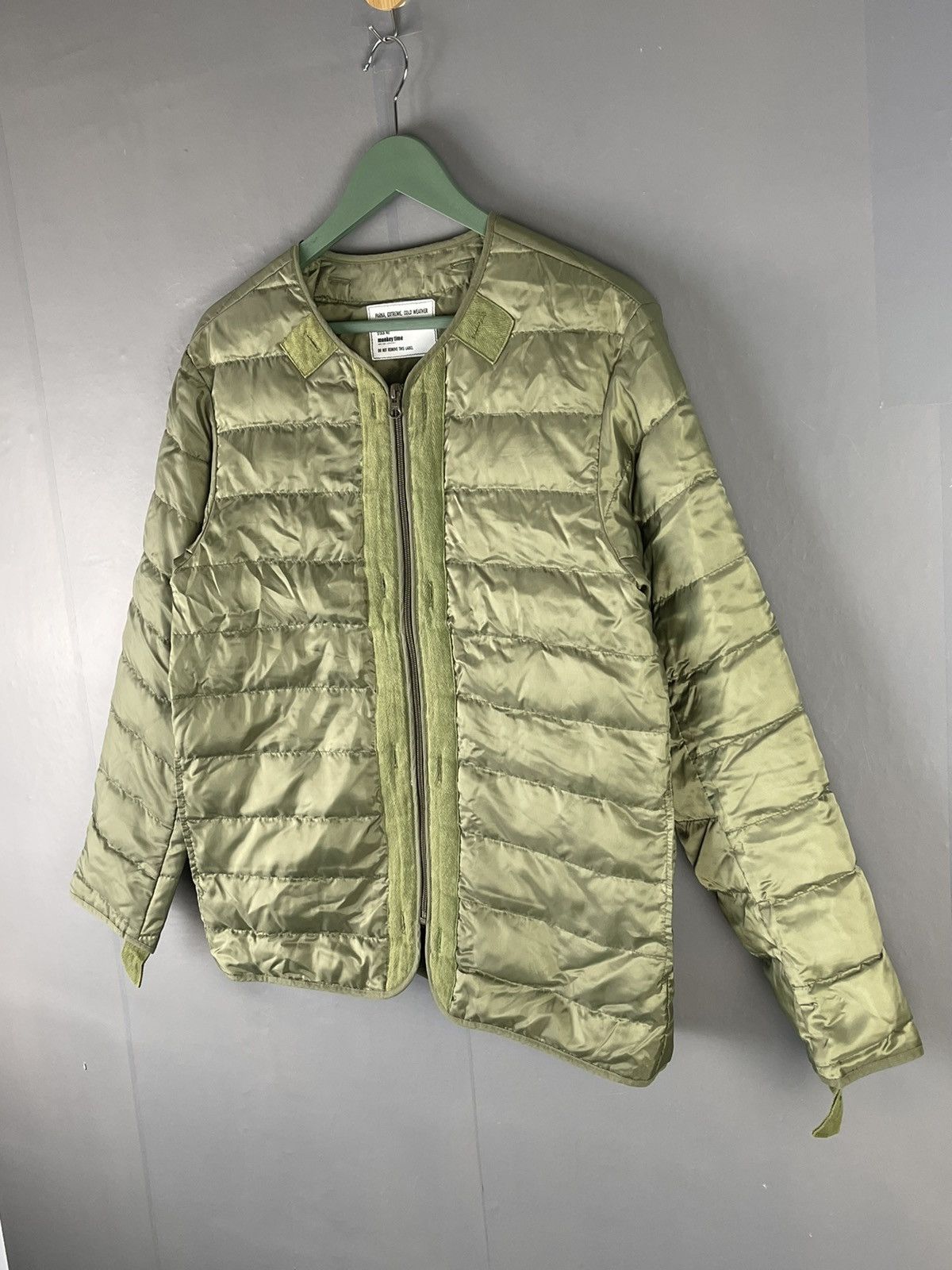 United Arrows × Vintage × monkey time Vintage MONKEY TIME X UNITED ARROW Army Style Quilted Jacket Size US M / EU 48-50 / 2 - 3 Thumbnail