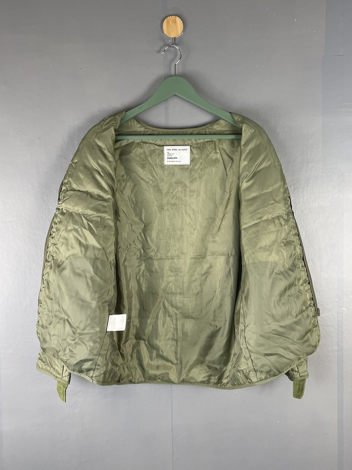 United Arrows × Vintage × monkey time Vintage MONKEY TIME X UNITED ARROW Army Style Quilted Jacket Size US M / EU 48-50 / 2 - 5 Thumbnail
