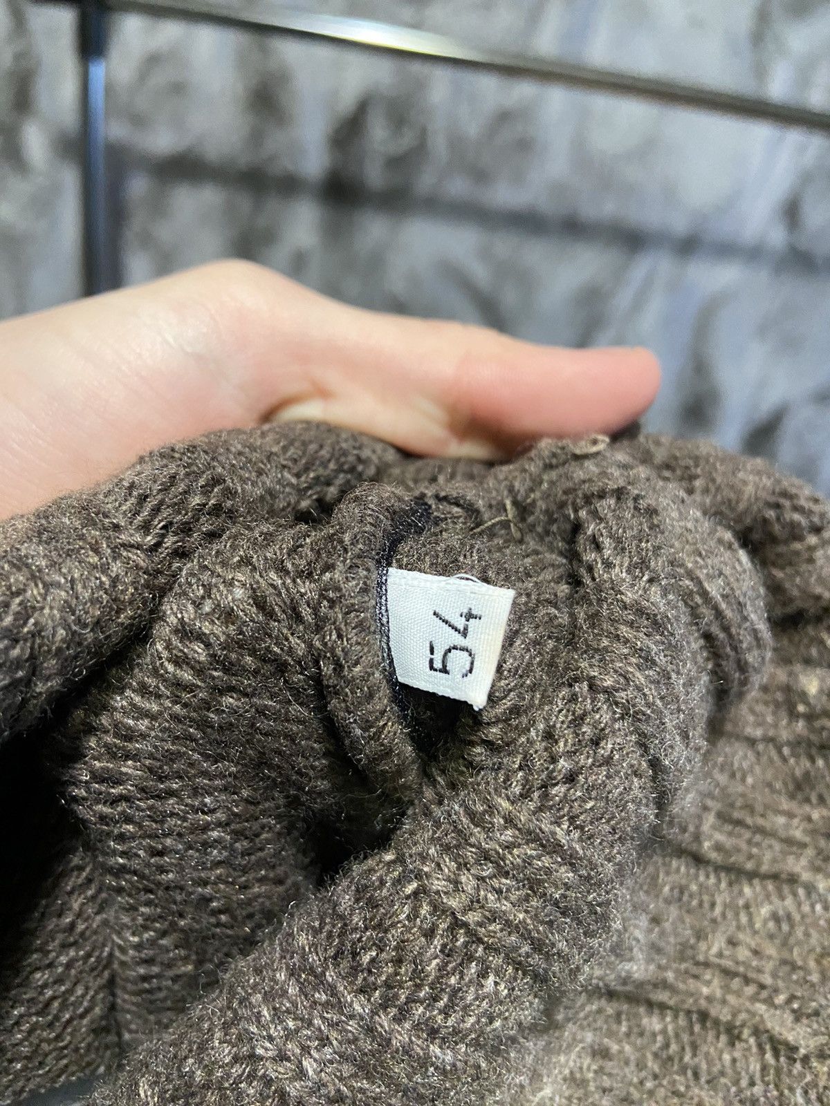 Dirk Bikkembergs Dirk Bikkembergs Wool high collar knit Sweater Size US L / EU 52-54 / 3 - 6 Thumbnail