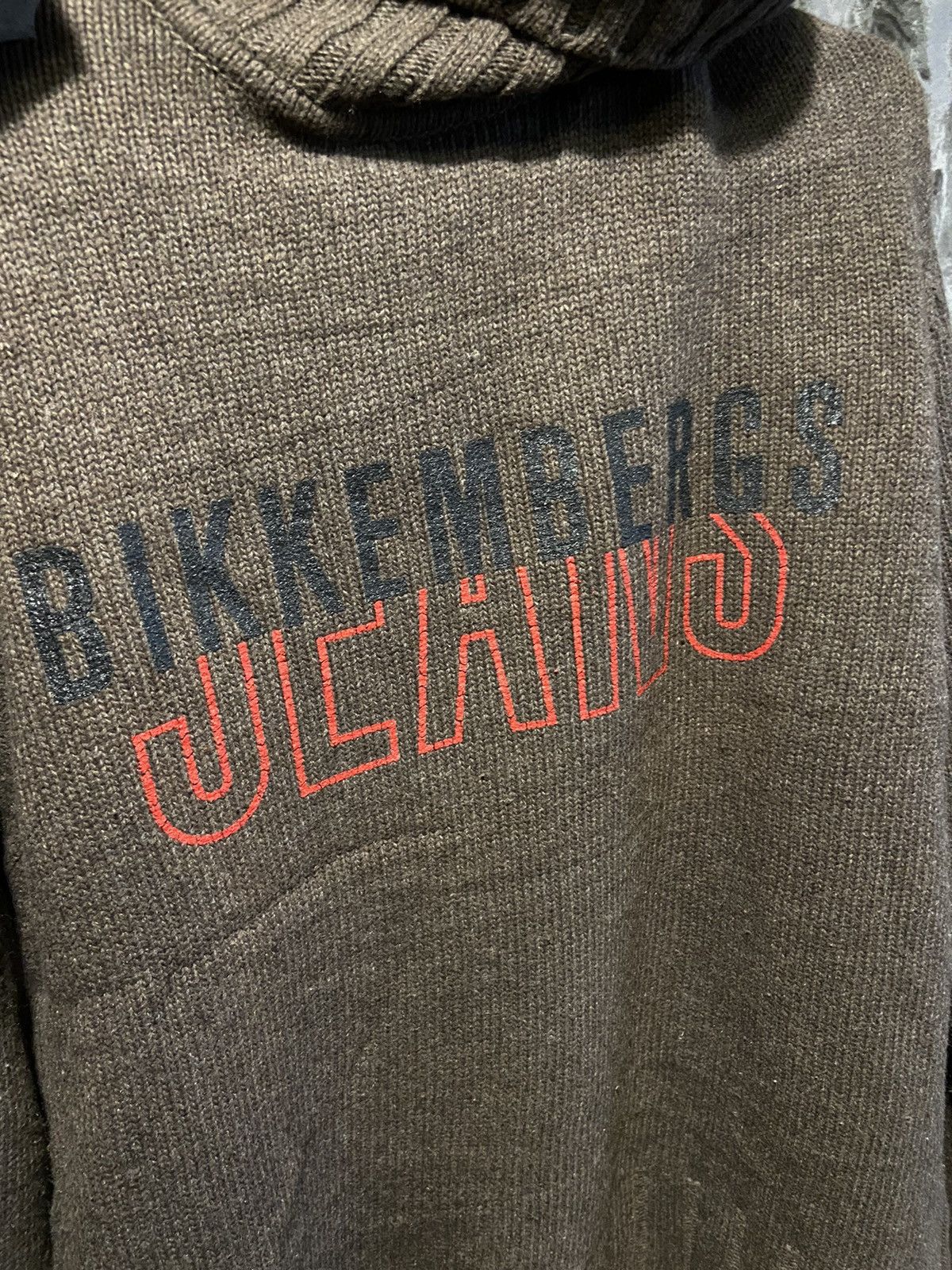 Dirk Bikkembergs Dirk Bikkembergs Wool high collar knit Sweater Size US L / EU 52-54 / 3 - 3 Thumbnail
