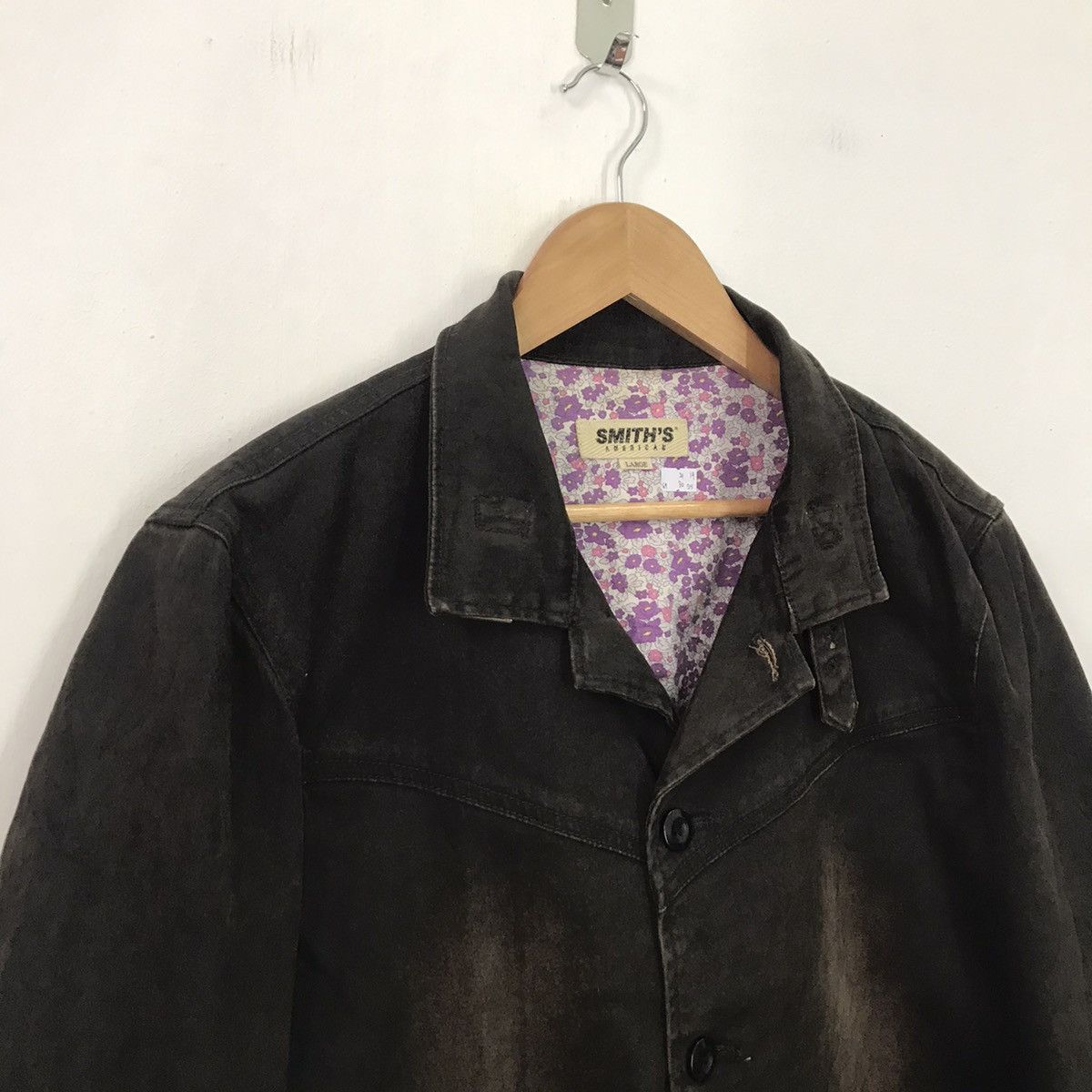 Japanese Brand × The Smiths × Vintage Vintage Smiths American black Faded Style Jacket Size US L / EU 52-54 / 3 - 4 Thumbnail
