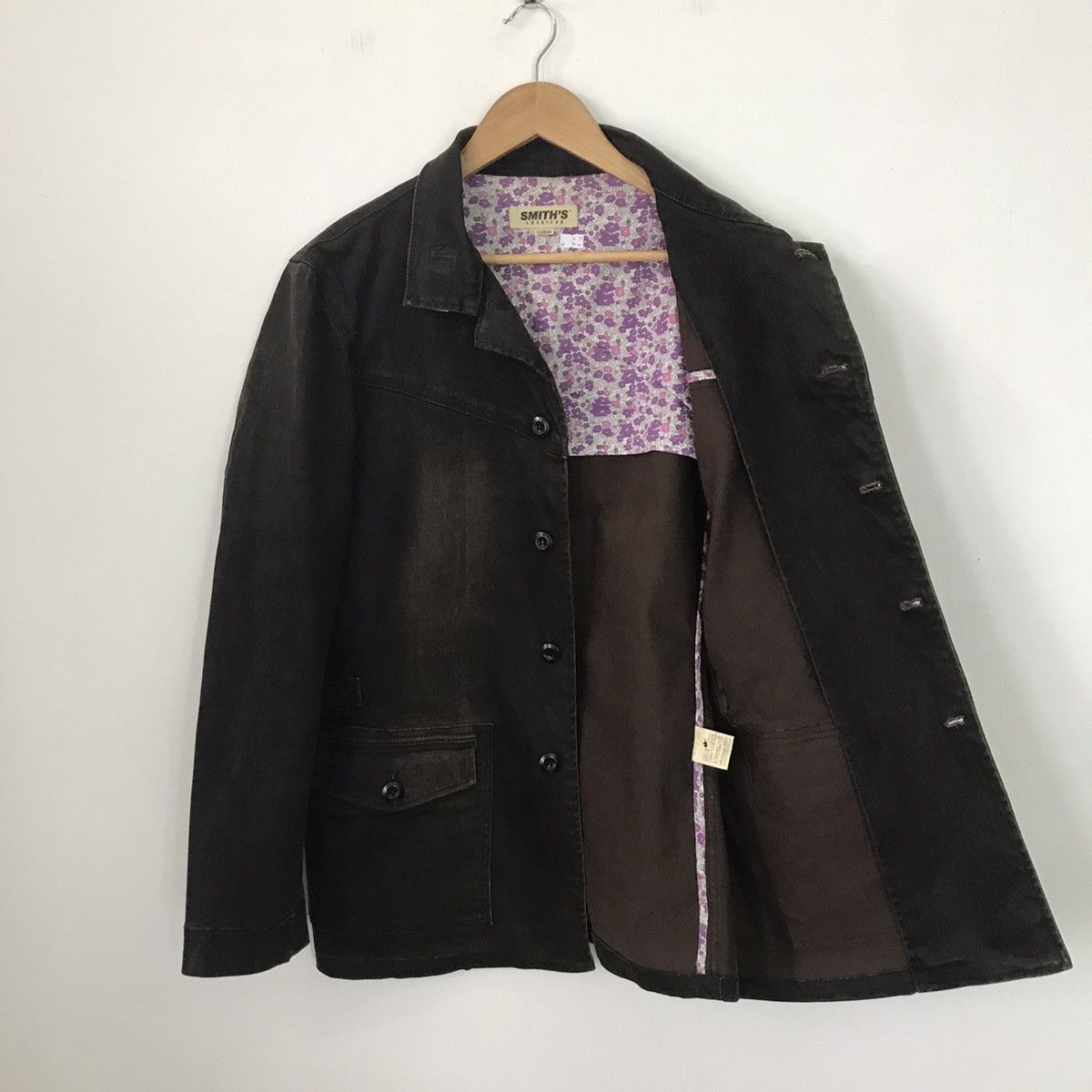Japanese Brand × The Smiths × Vintage Vintage Smiths American black Faded Style Jacket Size US L / EU 52-54 / 3 - 9 Thumbnail
