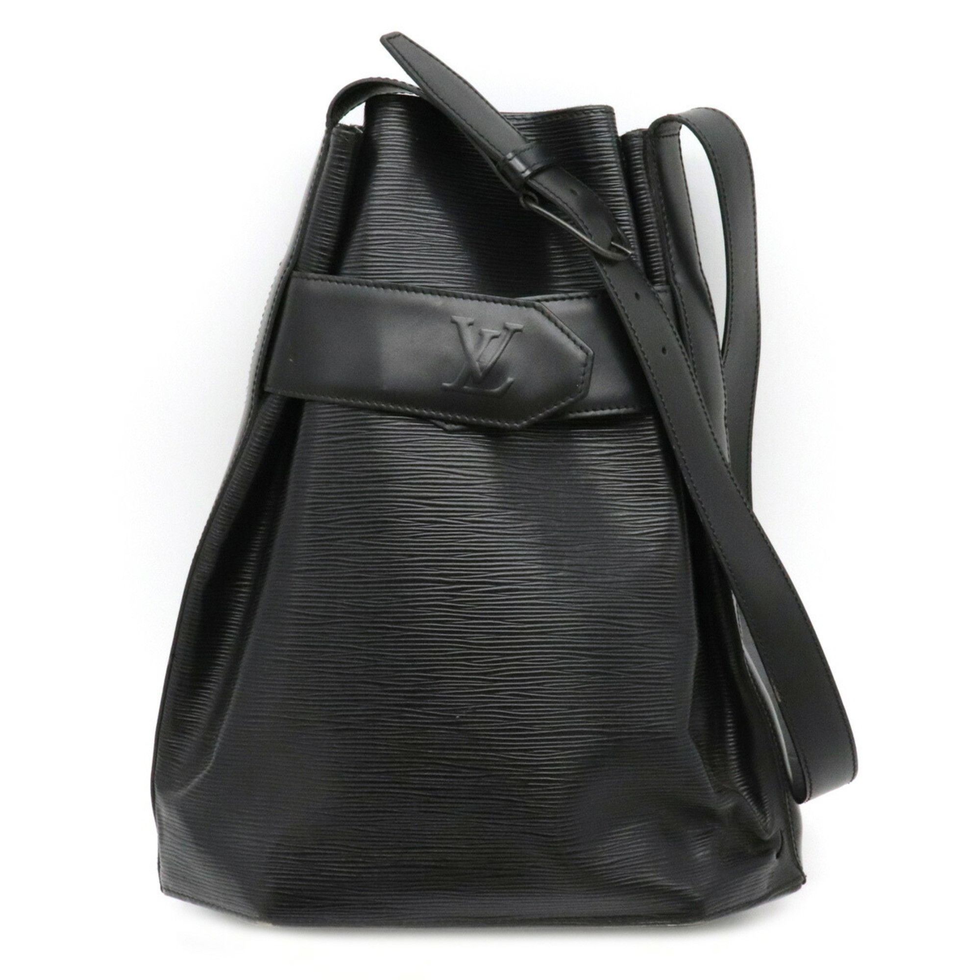LOUIS VUITTON Shoulder Bag M80155 Sac de Paul Epi Leather Black Black Women  Used