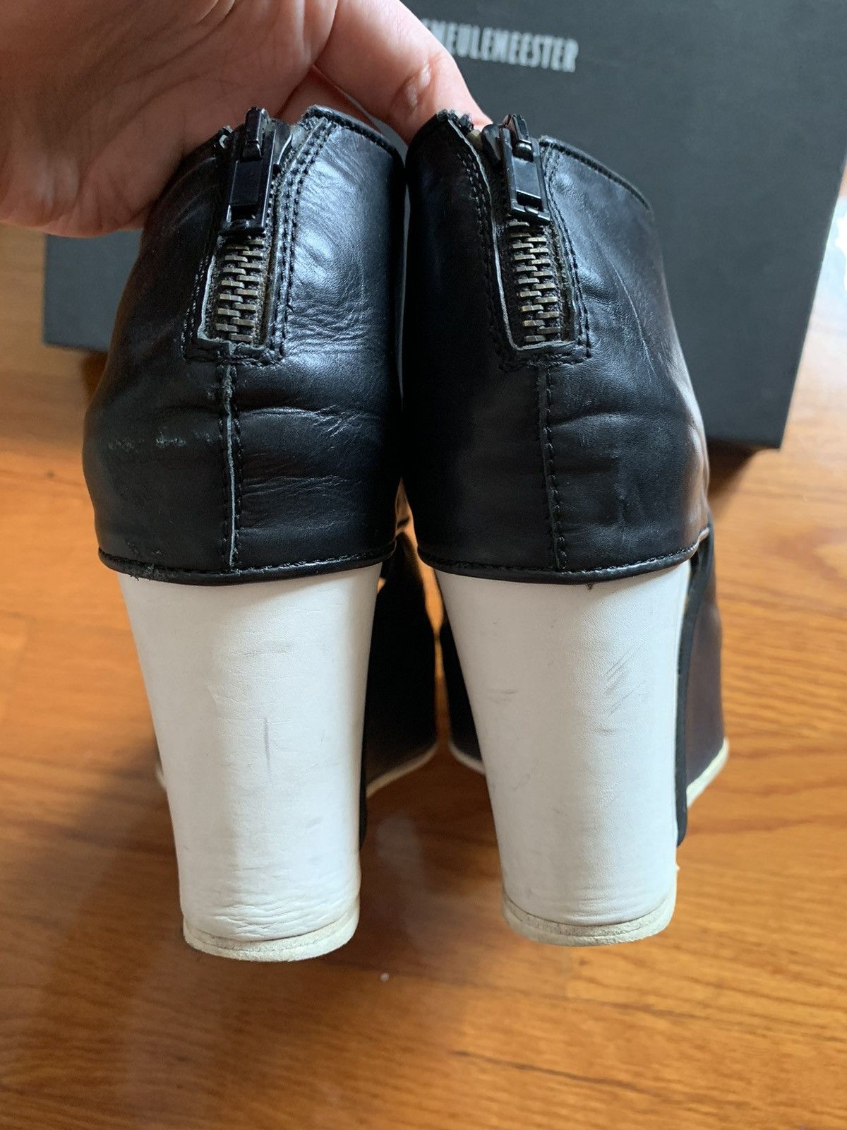 Ann Demeulemeester Ann Demeulemeester Wedges Sandals Size US 7.5 / IT 37.5 - 4 Thumbnail