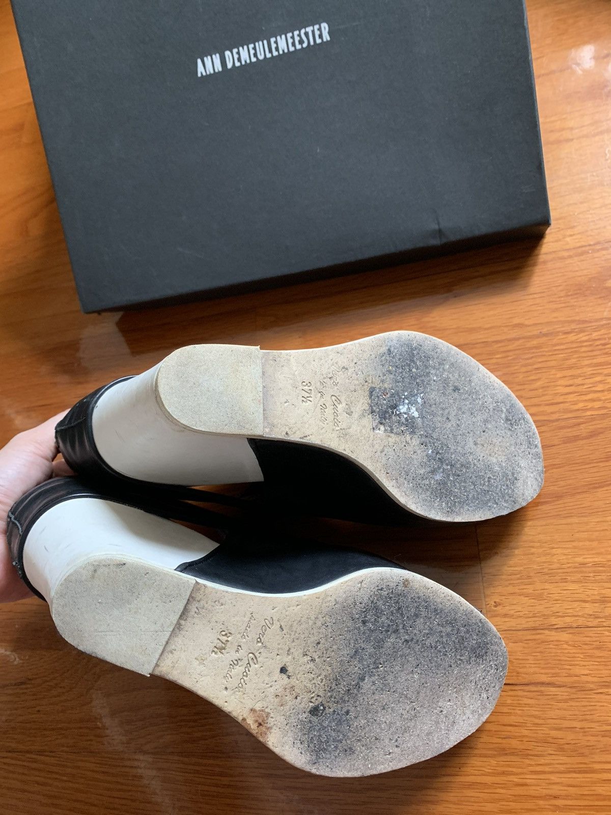 Ann Demeulemeester Ann Demeulemeester Wedges Sandals Size US 7.5 / IT 37.5 - 5 Thumbnail