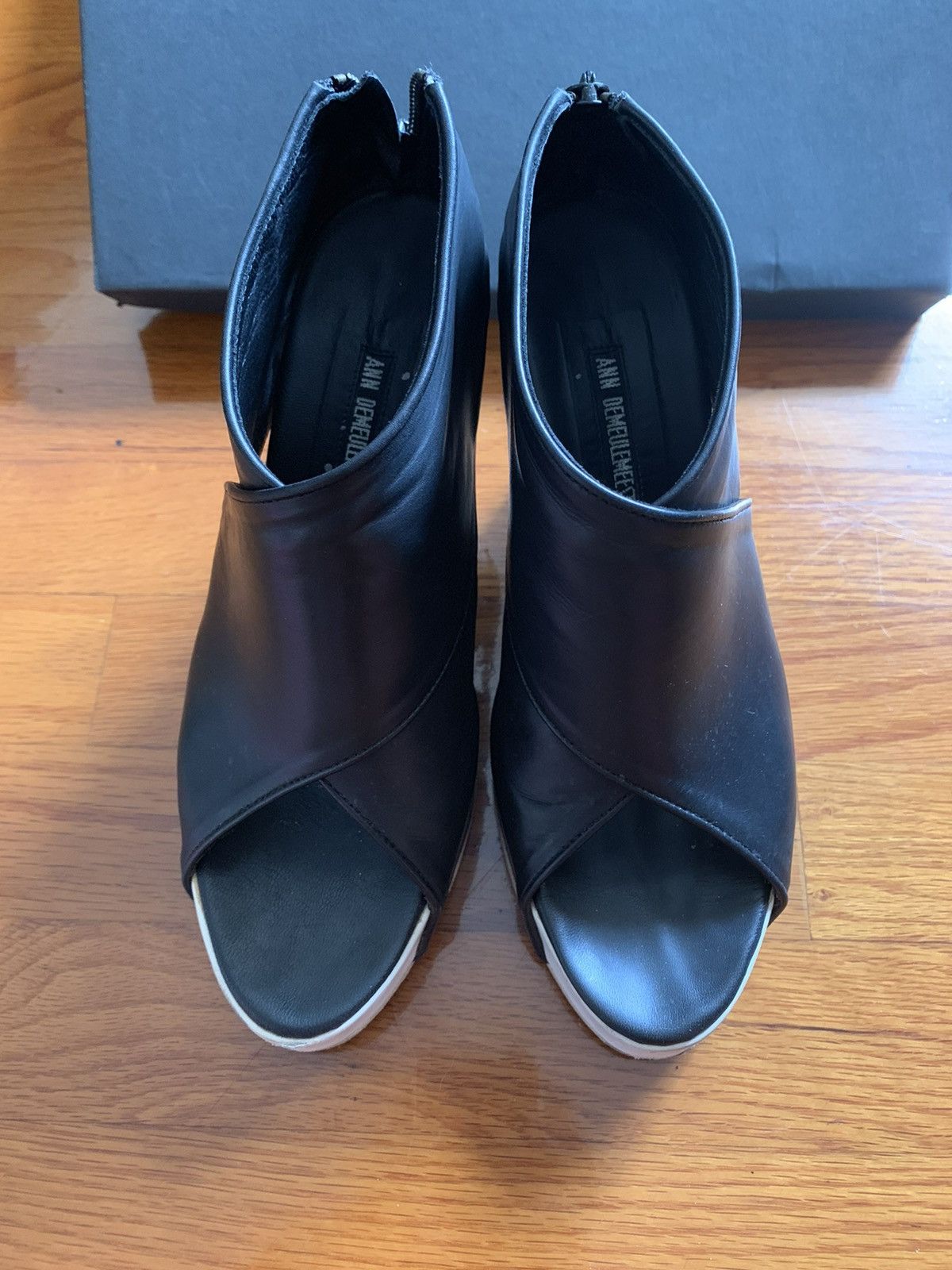 Ann Demeulemeester Ann Demeulemeester Wedges Sandals Size US 7.5 / IT 37.5 - 3 Thumbnail