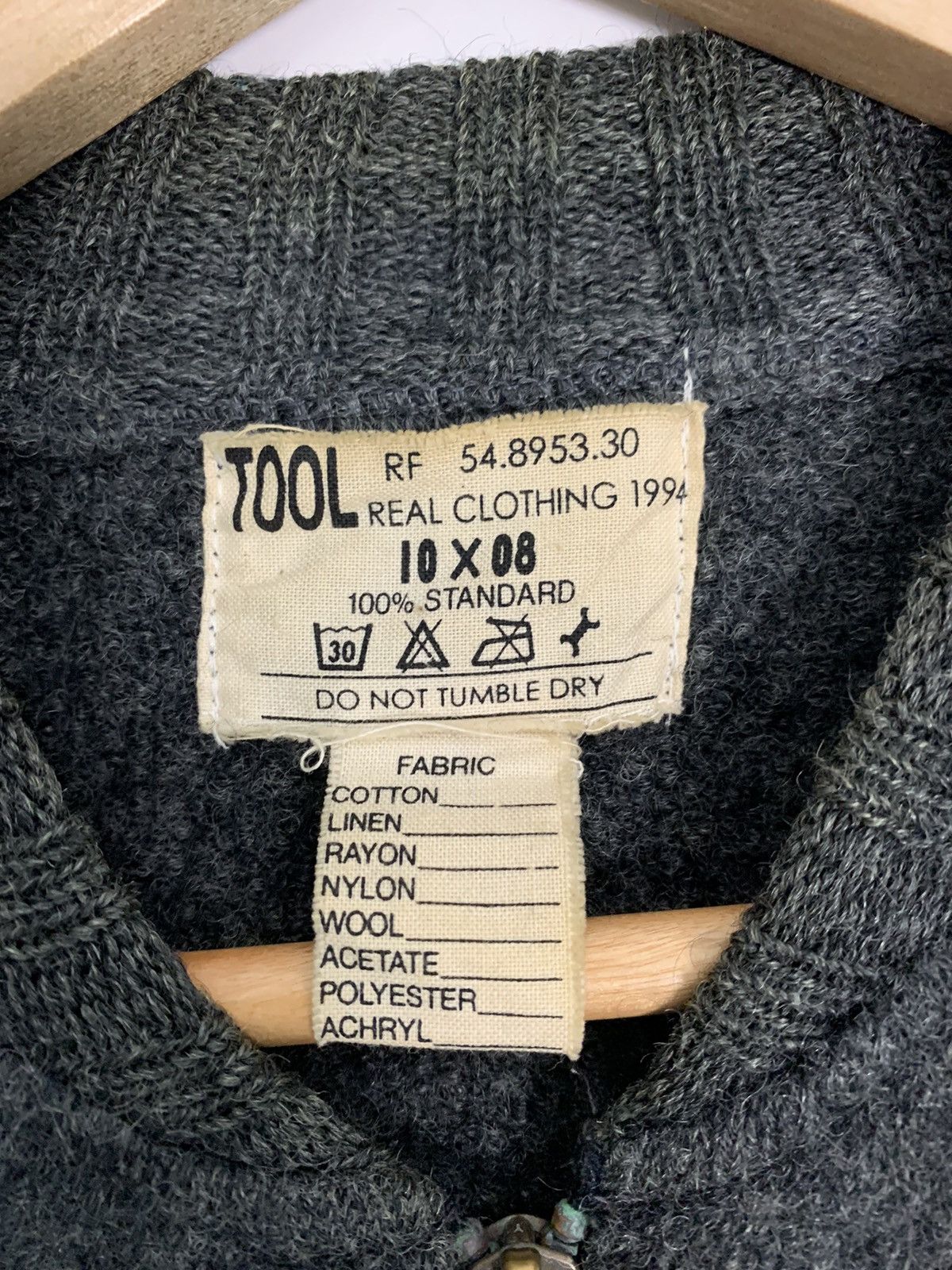 Vintage Vintage 94 The Real Clothing Sweater Jacket Size US L / EU 52-54 / 3 - 5 Thumbnail