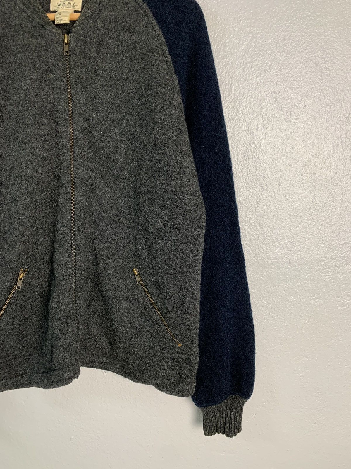 Vintage Vintage 94 The Real Clothing Sweater Jacket Size US L / EU 52-54 / 3 - 2 Thumbnail