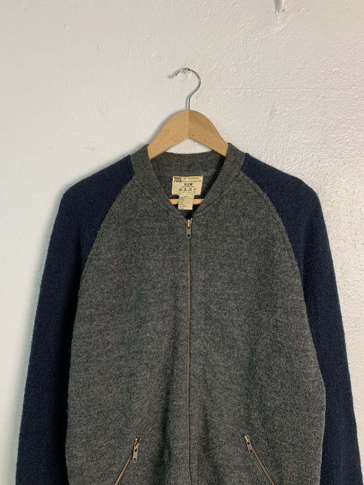 Vintage Vintage 94 The Real Clothing Sweater Jacket Size US L / EU 52-54 / 3 - 4 Thumbnail