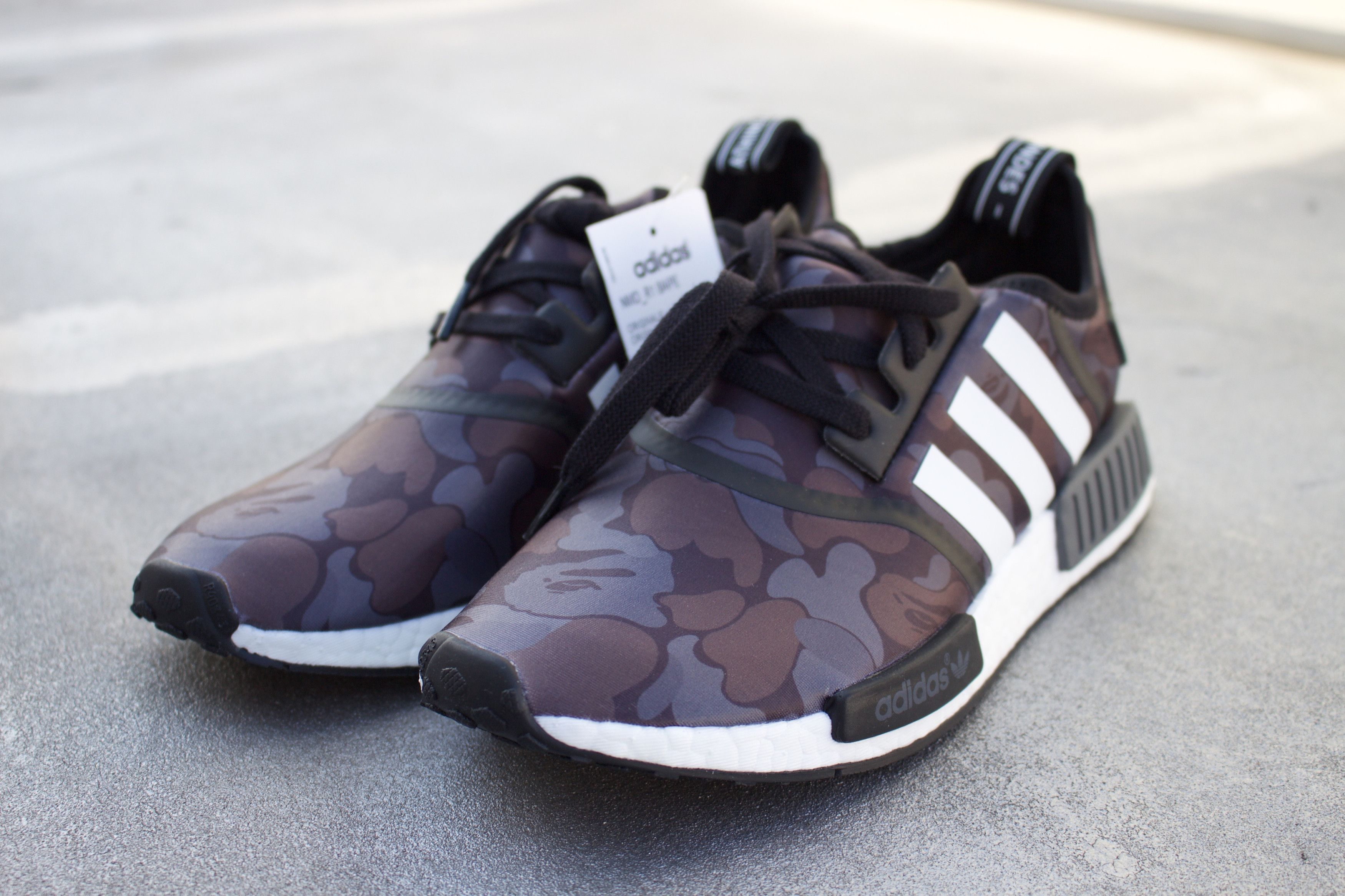 Bape nmd grailed sales