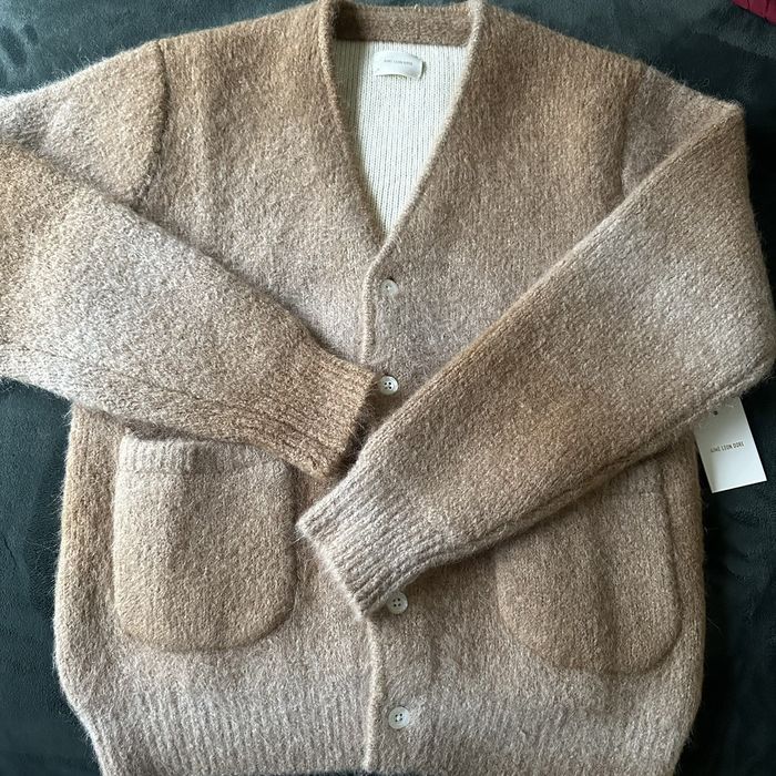 Aime Leon Dore Aimé Leon Dore Brown Ombré Mohair Cardigan Sz. M