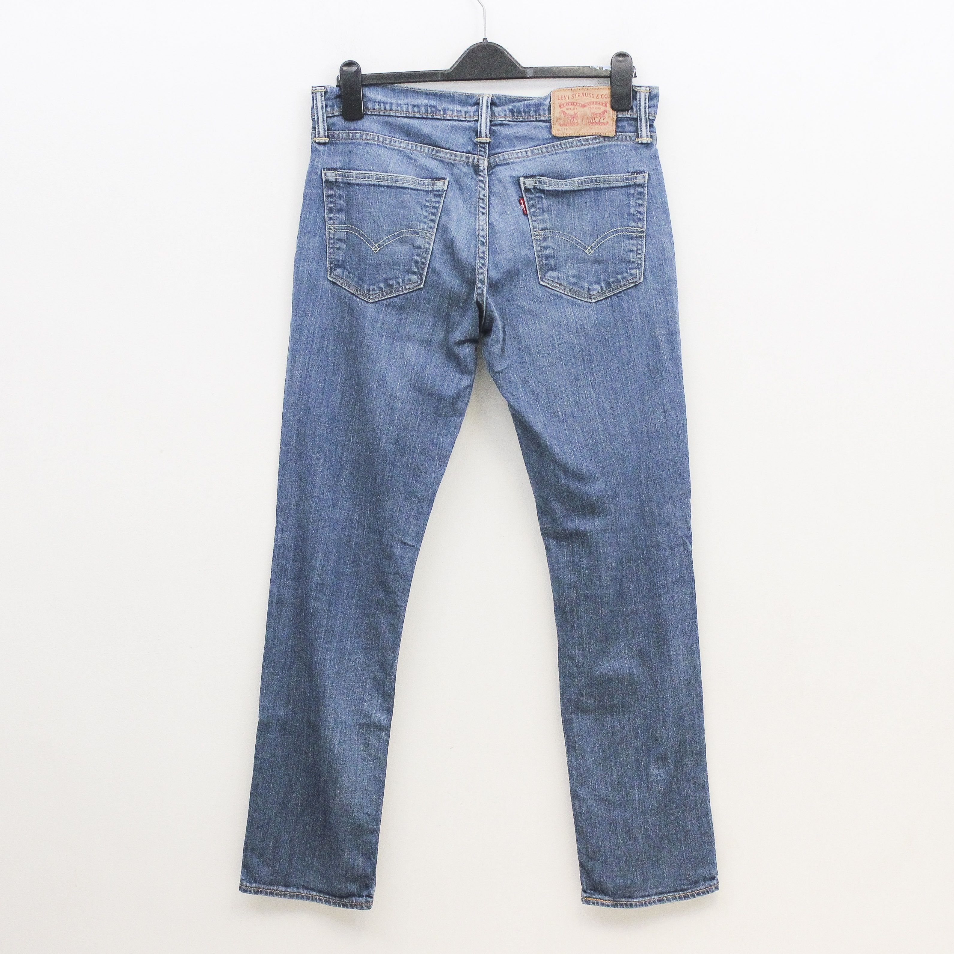 Levi's 511 W33 L32 Slim Jeans Denim Pants Trousers Straight Zip Size US 33 - 2 Thumbnail