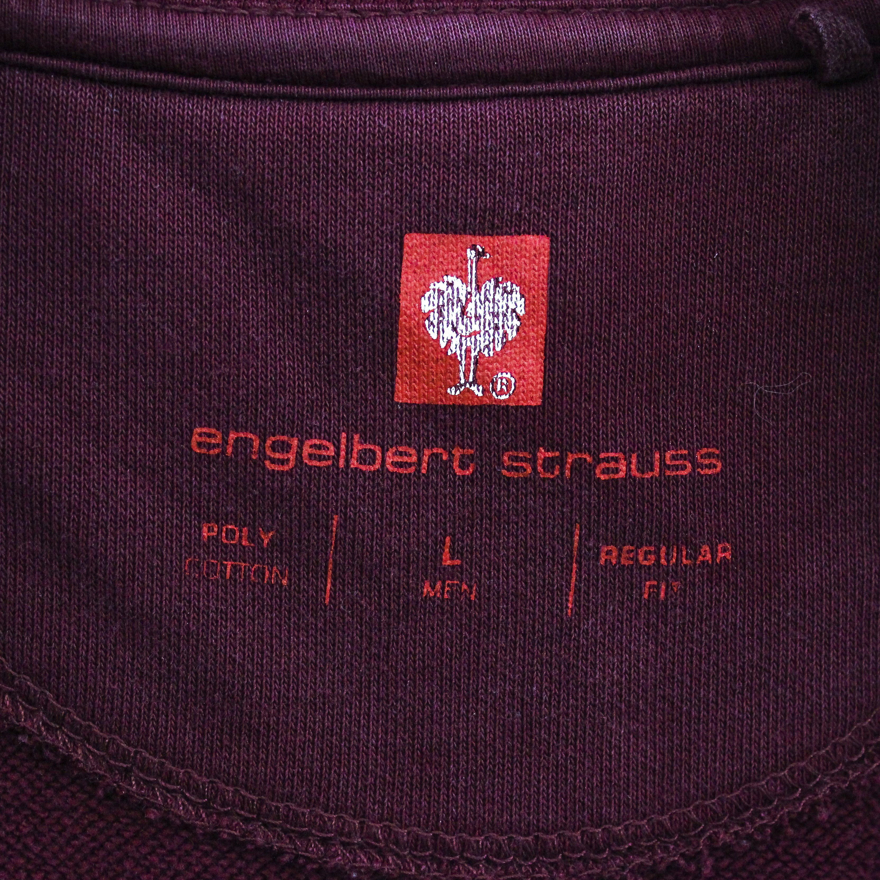 Other ENGELBERT STRAUSS Sweatshirt Pullover Jumper Zip Neck Size US L / EU 52-54 / 3 - 4 Thumbnail