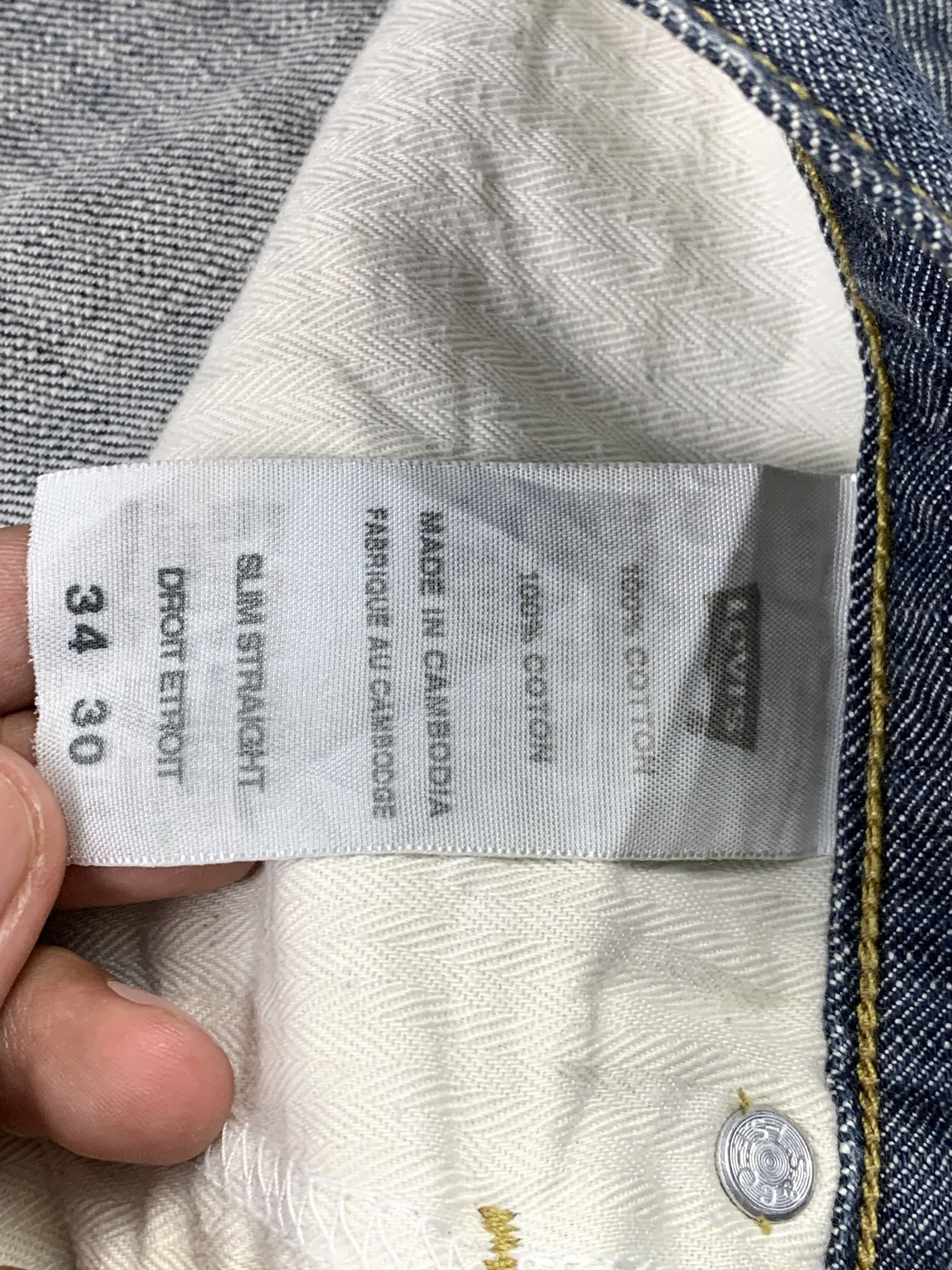 Levi's Vintage Levis 514 Faded Blue Jeans DP2175 Size US 34 / EU 50 - 6 Thumbnail