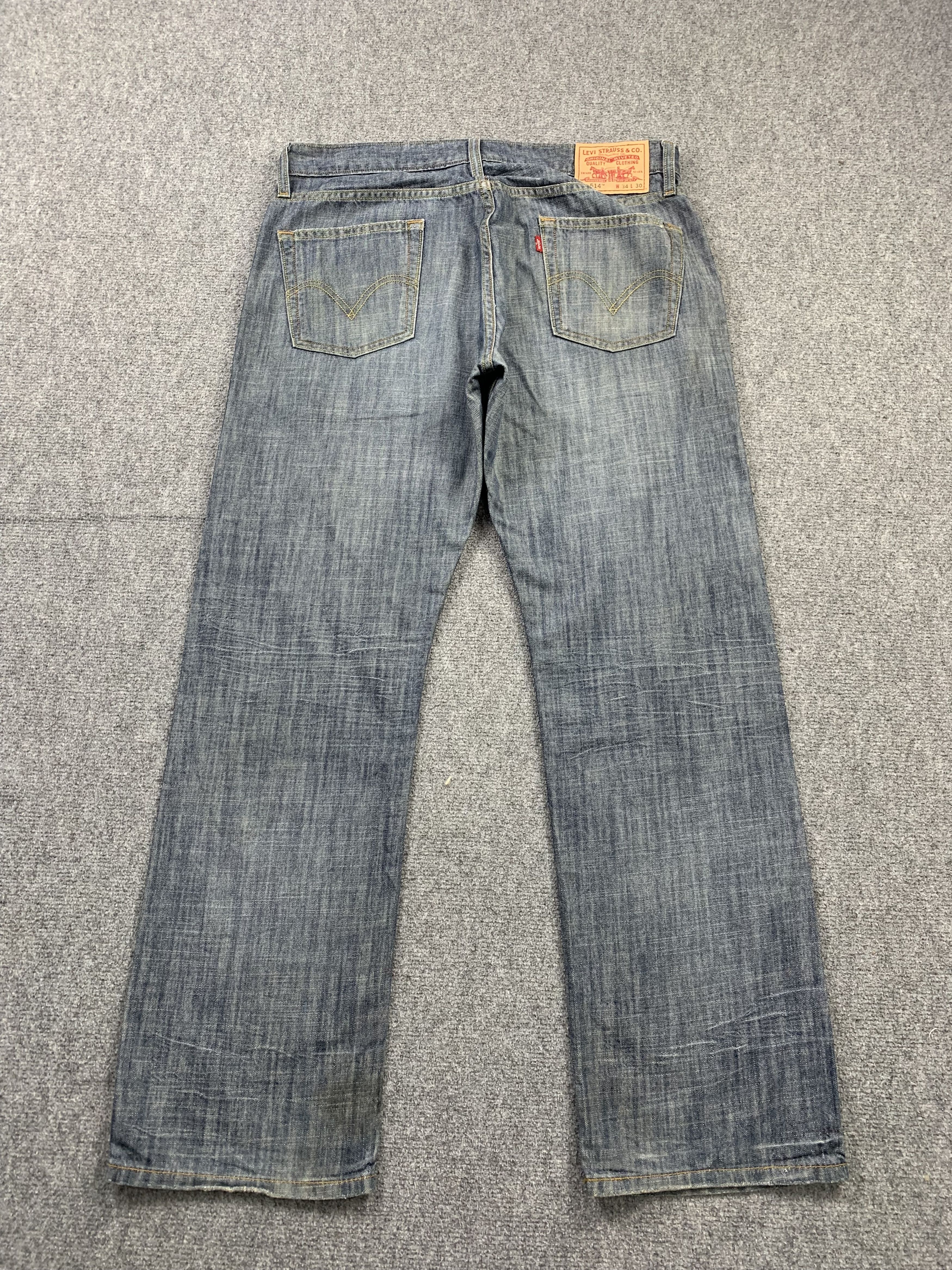 Levi's Vintage Levis 514 Faded Blue Jeans DP2175 Size US 34 / EU 50 - 2 Thumbnail