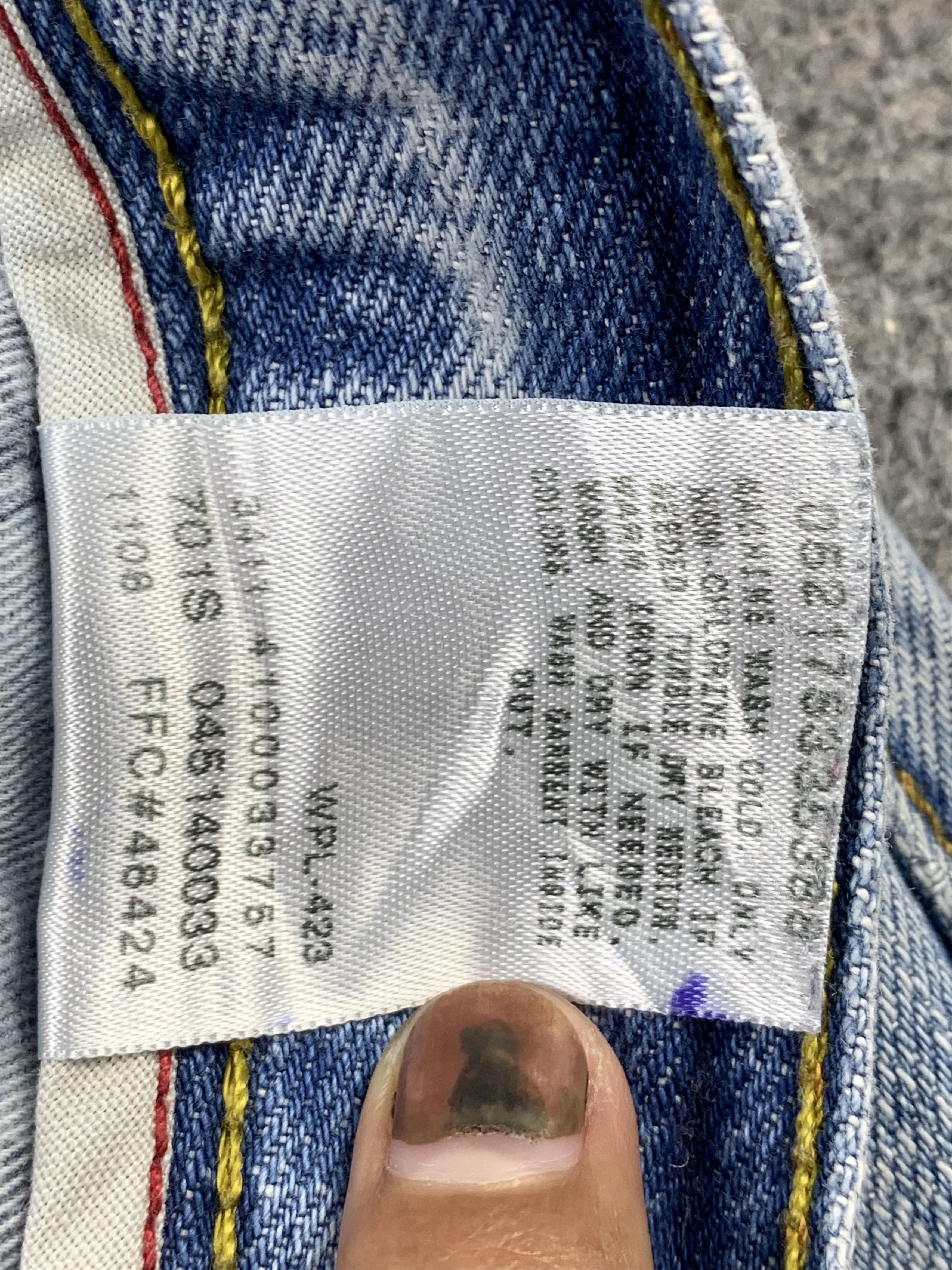 Levi's Vintage Levis 514 Light Wash Jeans DP2176 Size US 37 - 9 Thumbnail
