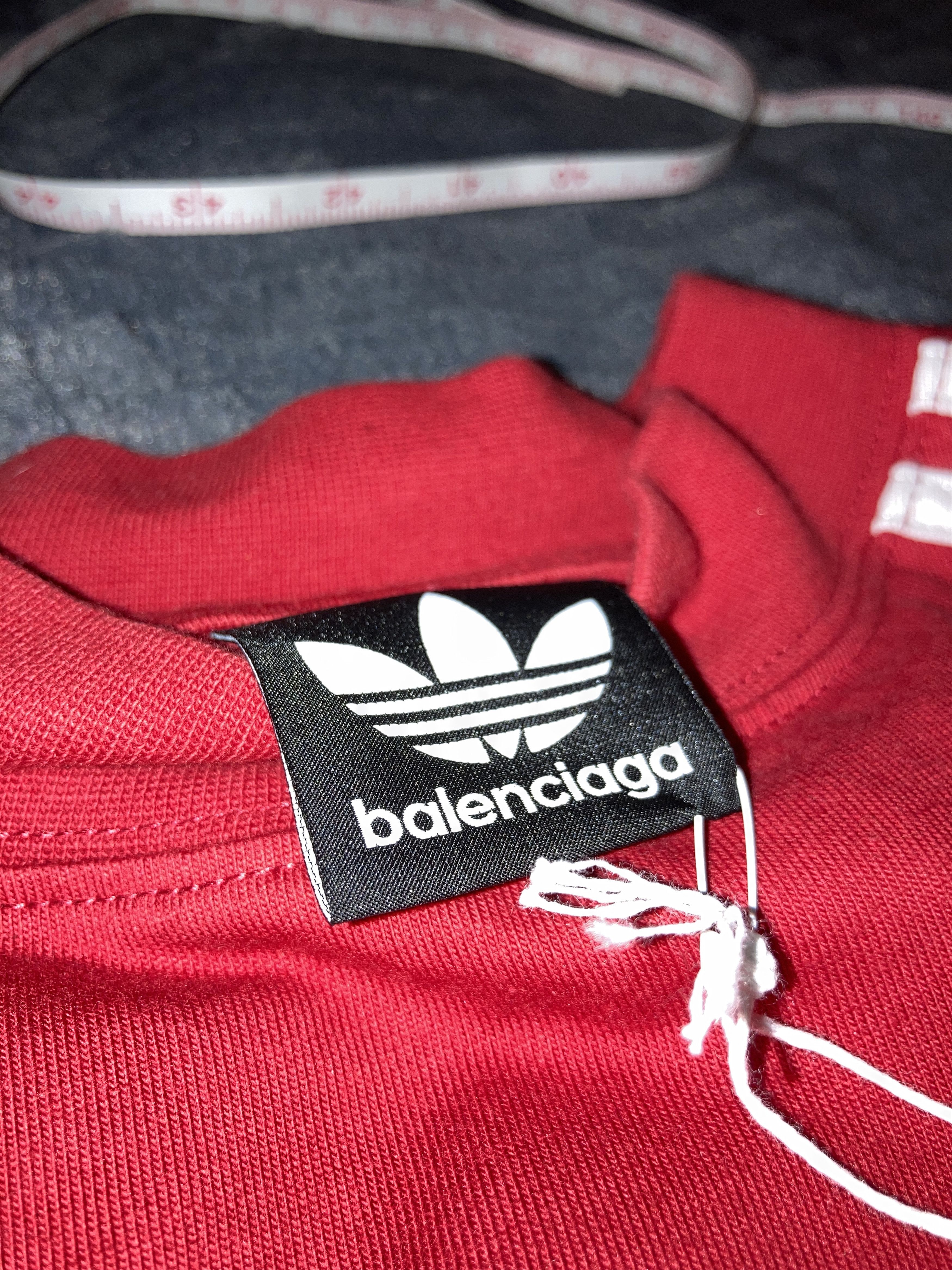 Adidas × Balenciaga NEW SPRING 23 RUNWAY sz1 OVERSIZED TEE Size US XL / EU 56 / 4 - 10 Thumbnail