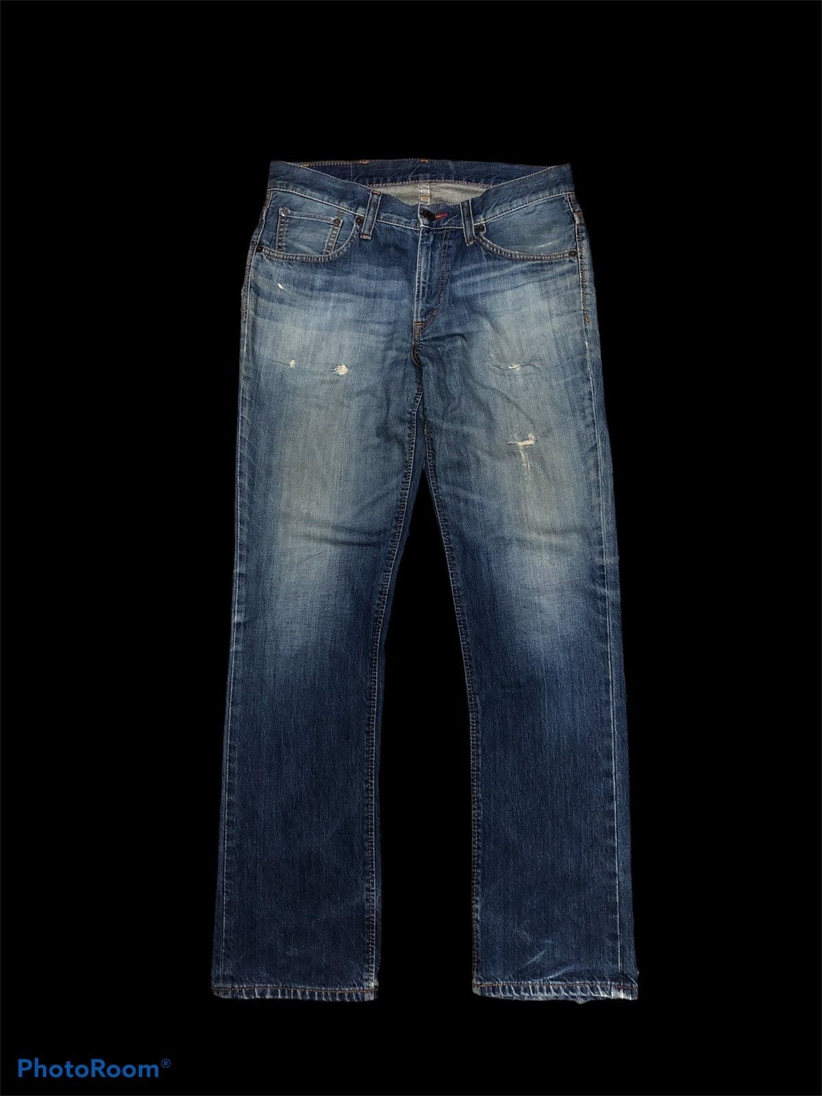 Edwin × Japanese Brand WASHED⚡️⚡️EDWIN GOLD RUSH DISTRESSED DENIM Size US 34 / EU 50 - 1 Thumbnail
