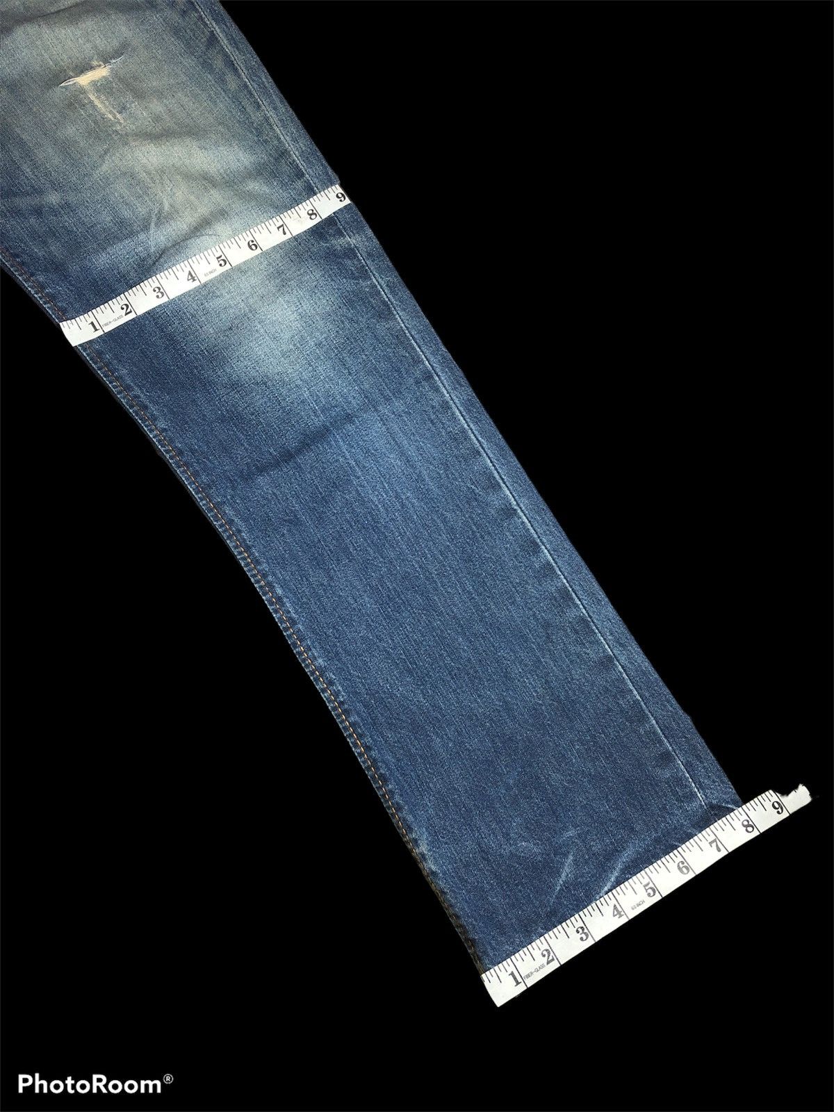 Edwin × Japanese Brand WASHED⚡️⚡️EDWIN GOLD RUSH DISTRESSED DENIM Size US 34 / EU 50 - 8 Thumbnail