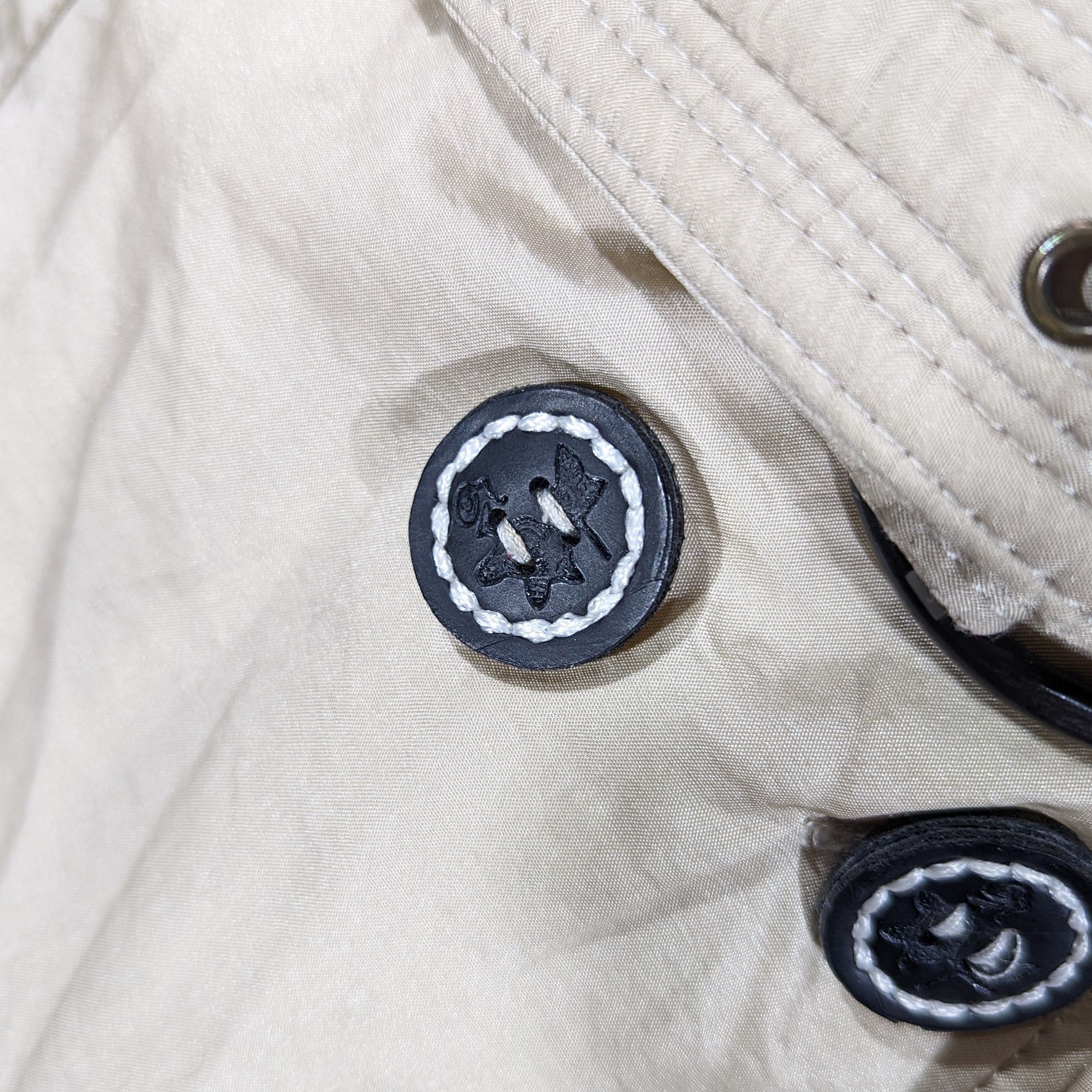 Max Mara Max Mara Womens Down Coat Jacket Made In Italy White Beige Size S / US 4 / IT 40 - 4 Thumbnail