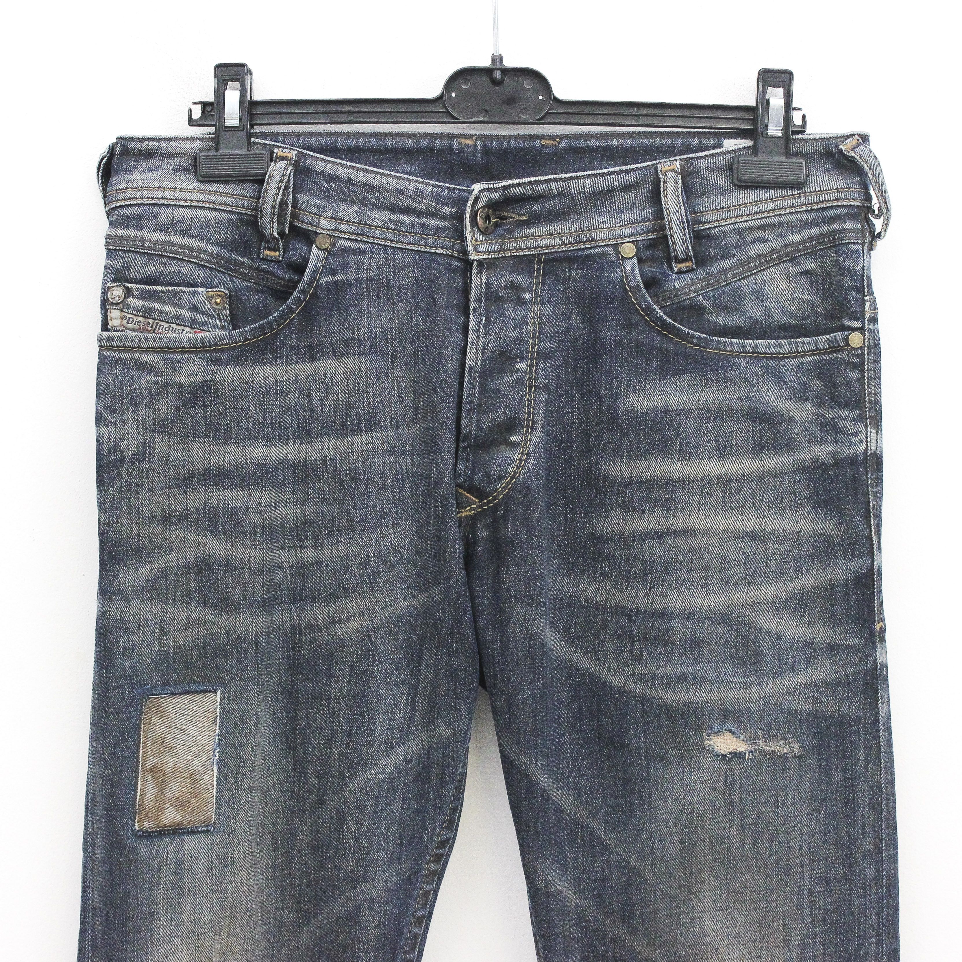 Diesel Industry Iakop W31 L32 Slim Tapered Jeans Denim Trousers Size US 31 - 2 Thumbnail