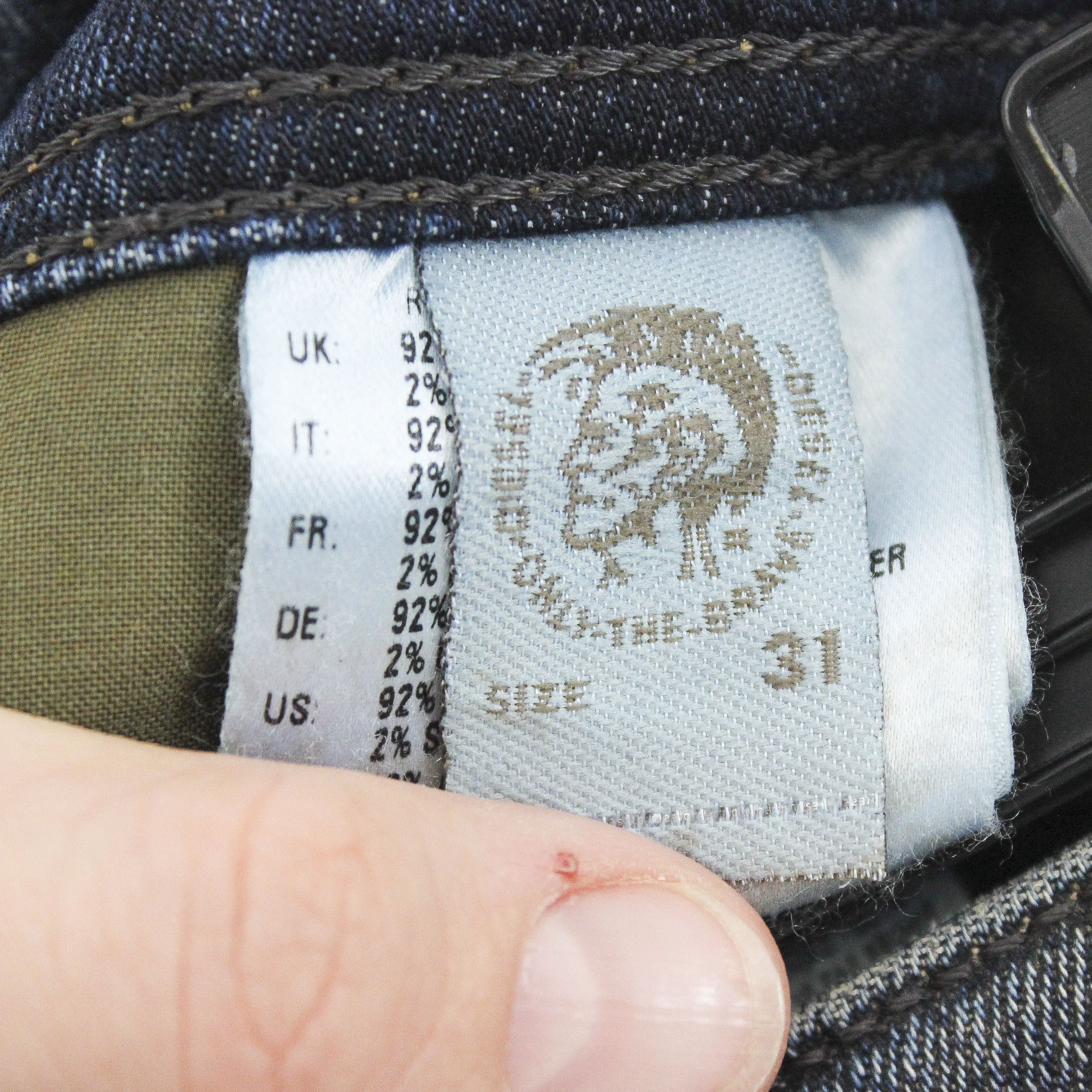 Diesel Industry Iakop W31 L32 Slim Tapered Jeans Denim Trousers Size US 31 - 7 Thumbnail