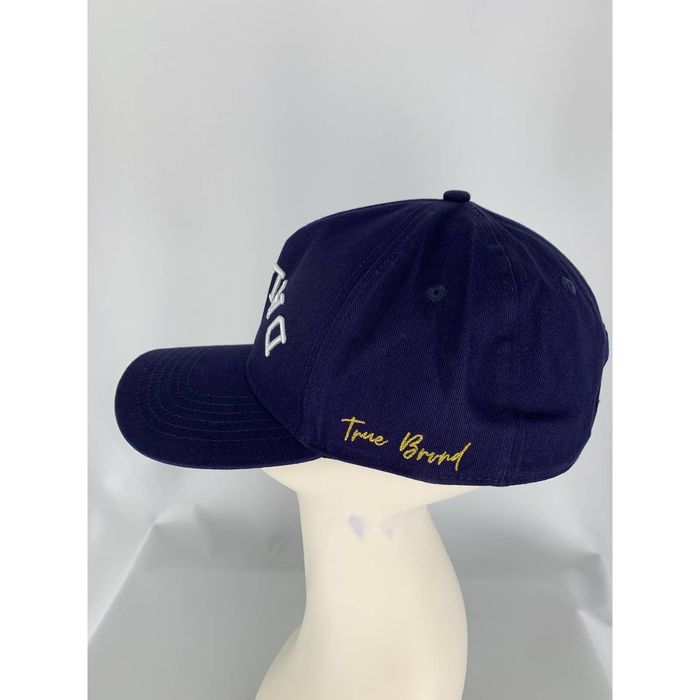 Other True Brvnd Precurved Upside Down Dallas Snapback Hat Navy