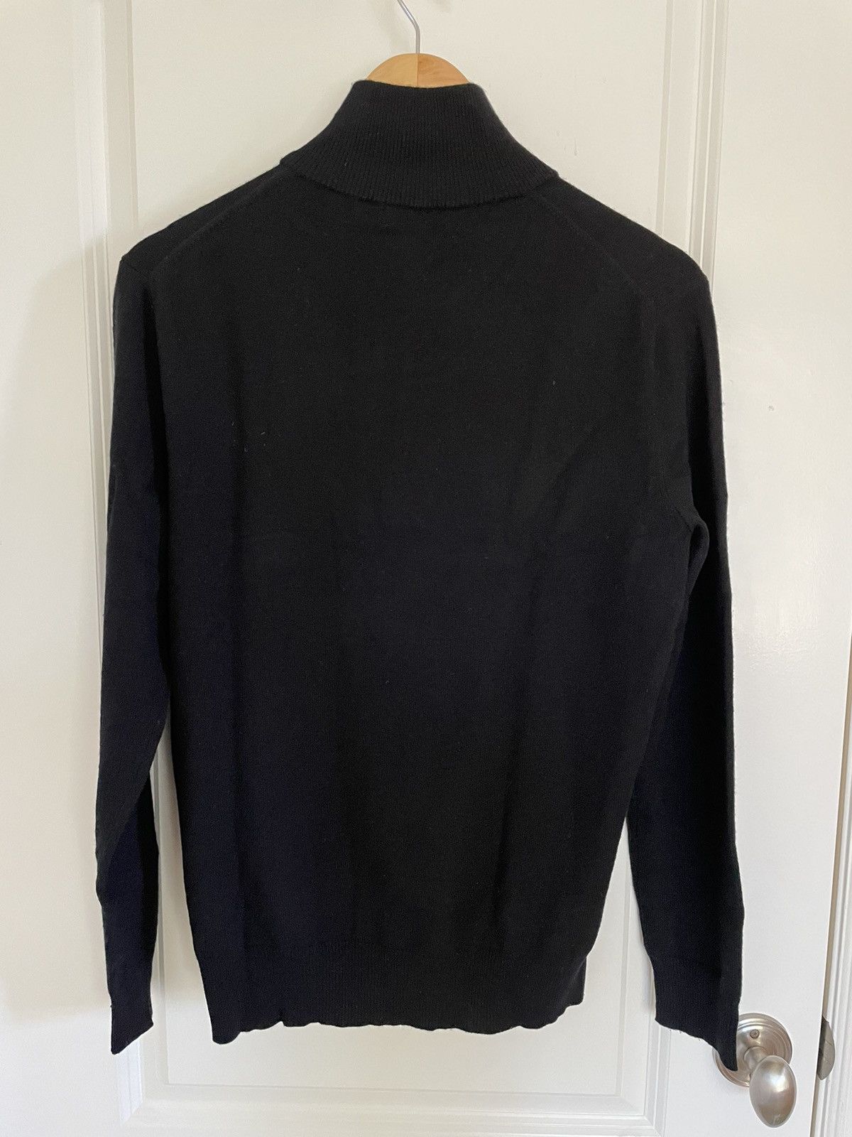 Ralph Lauren Black Cashmere Half Zip Sweater Size US S / EU 44-46 / 1 - 6 Thumbnail