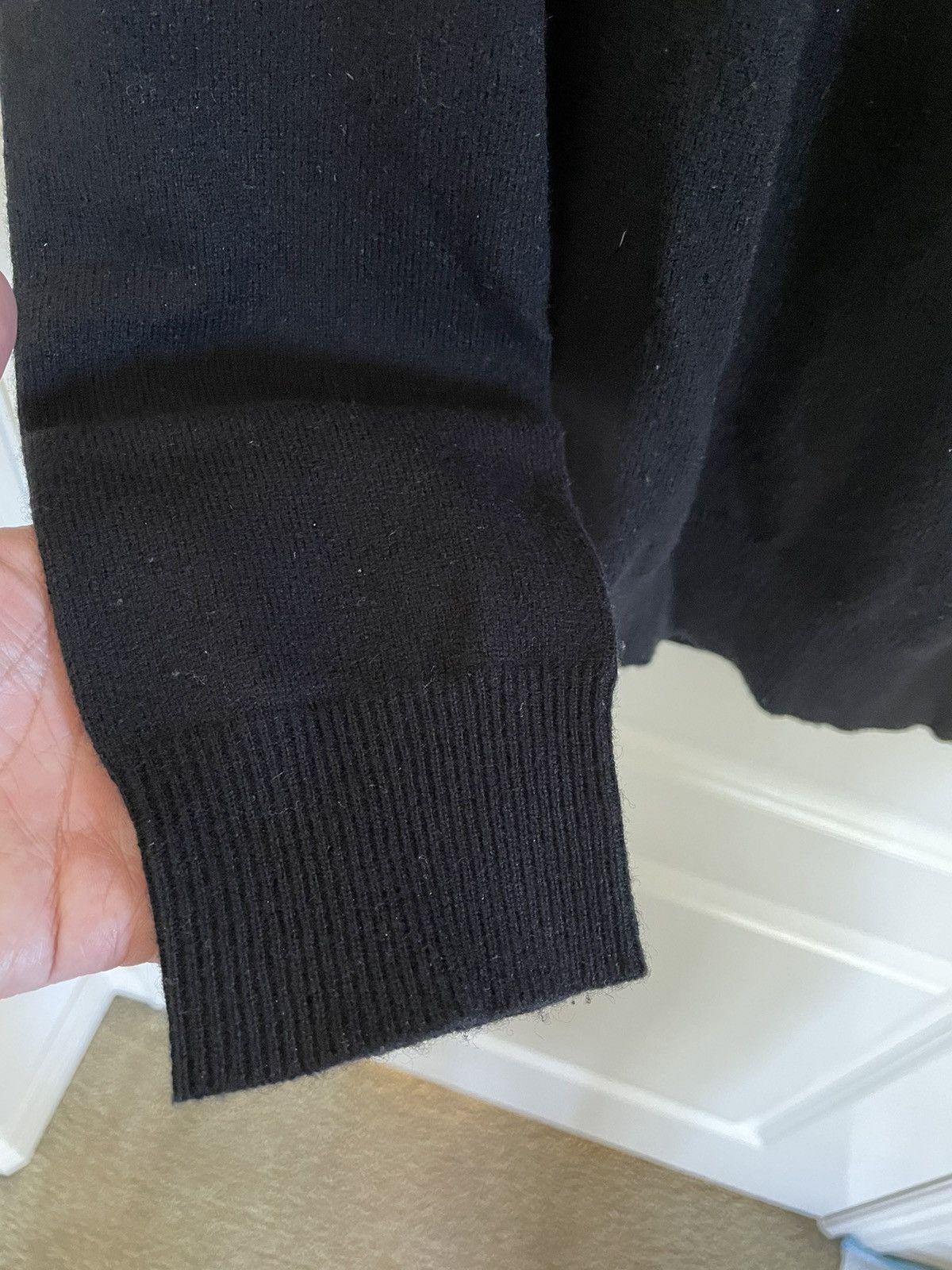 Ralph Lauren Black Cashmere Half Zip Sweater Size US S / EU 44-46 / 1 - 7 Thumbnail