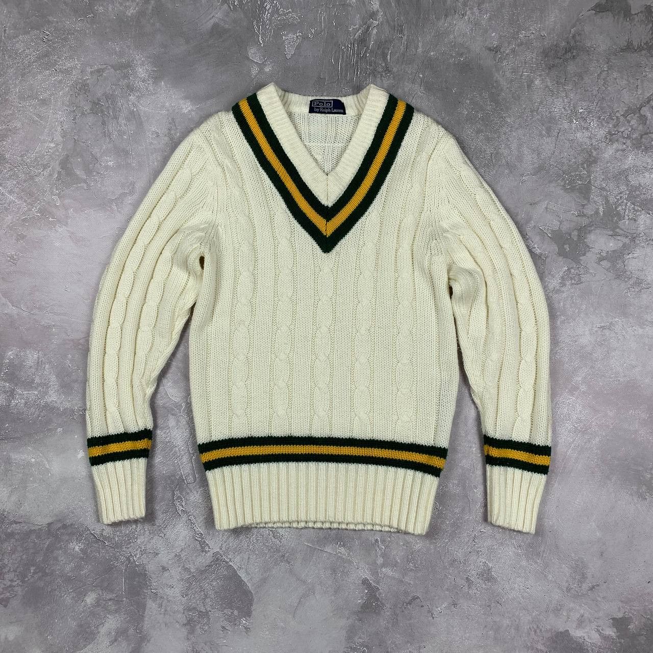 RARE! 90’s Vintage Polo Ralph Lauren Iconic Cricket Sweater