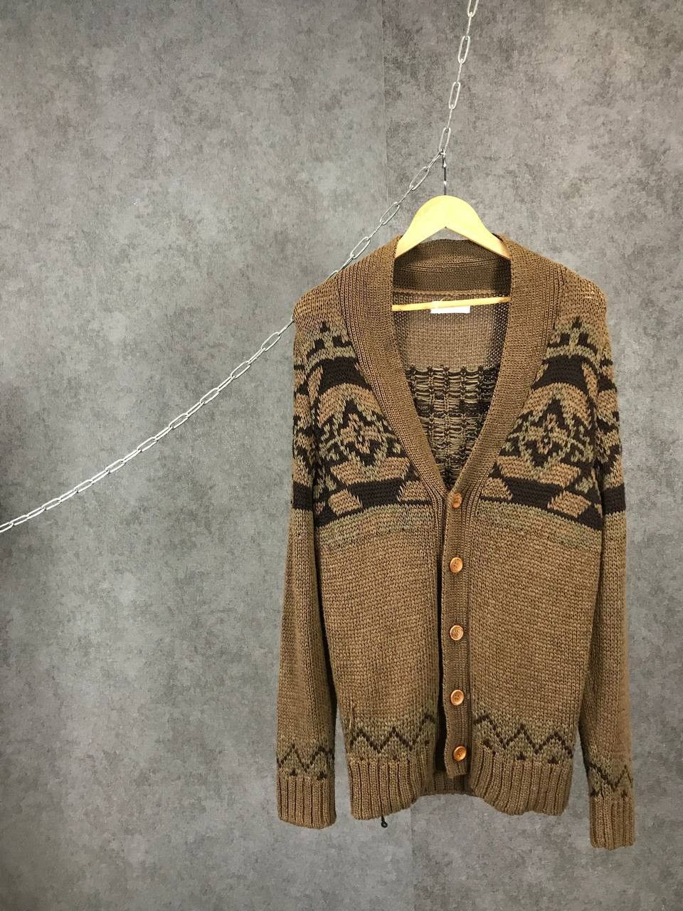 Vintage Zara vintage Japanese style heavy cardigan Size US M / EU 48-50 / 2 - 1 Thumbnail