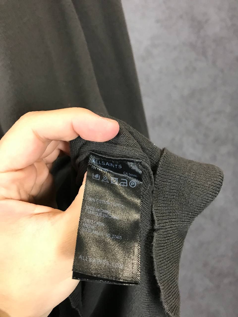 Allsaints × Vintage Allsaints luxury vintage sweatshirt Size US L / EU 52-54 / 3 - 4 Thumbnail